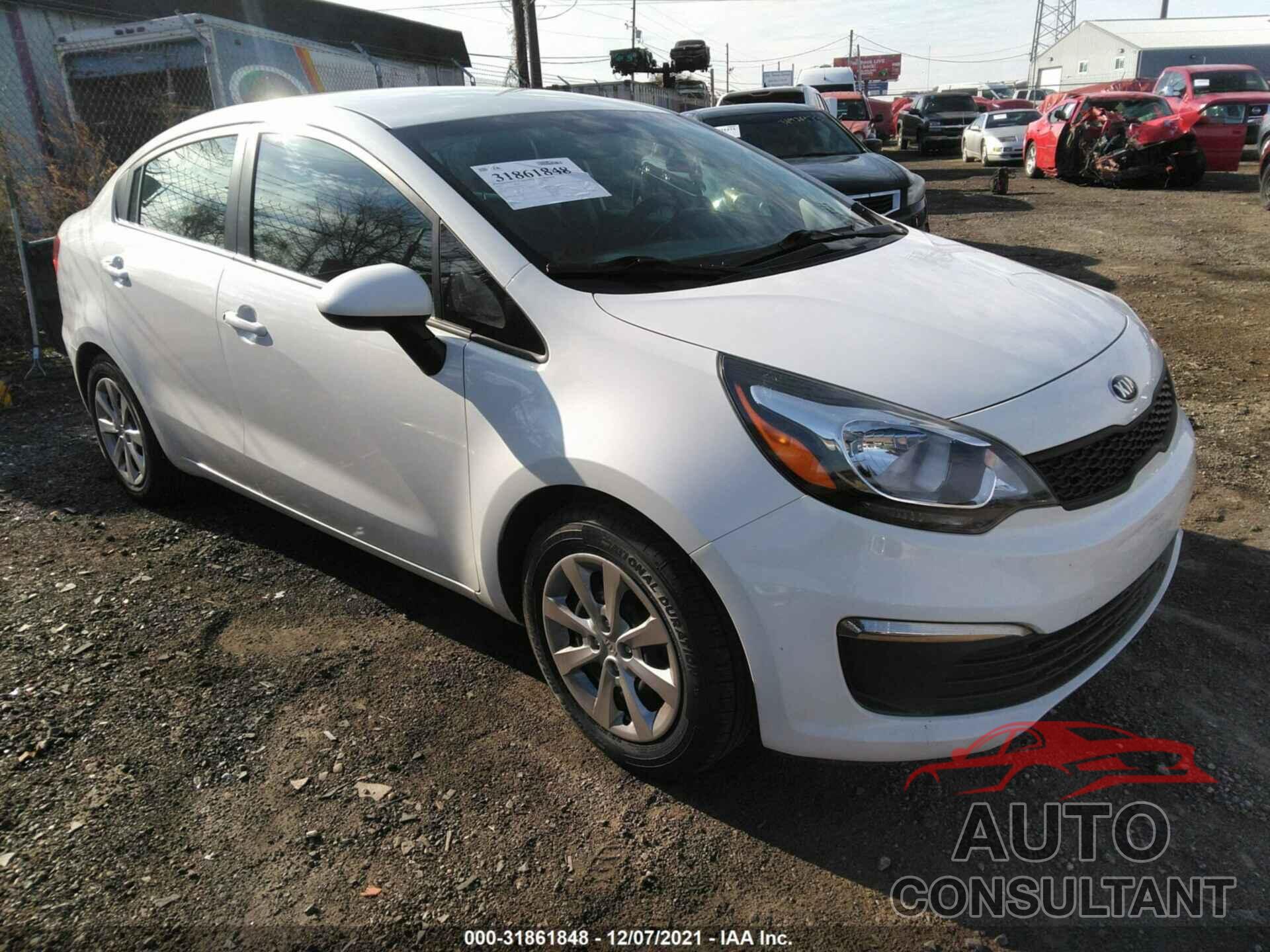 KIA RIO 2017 - KNADM4A31H6039014