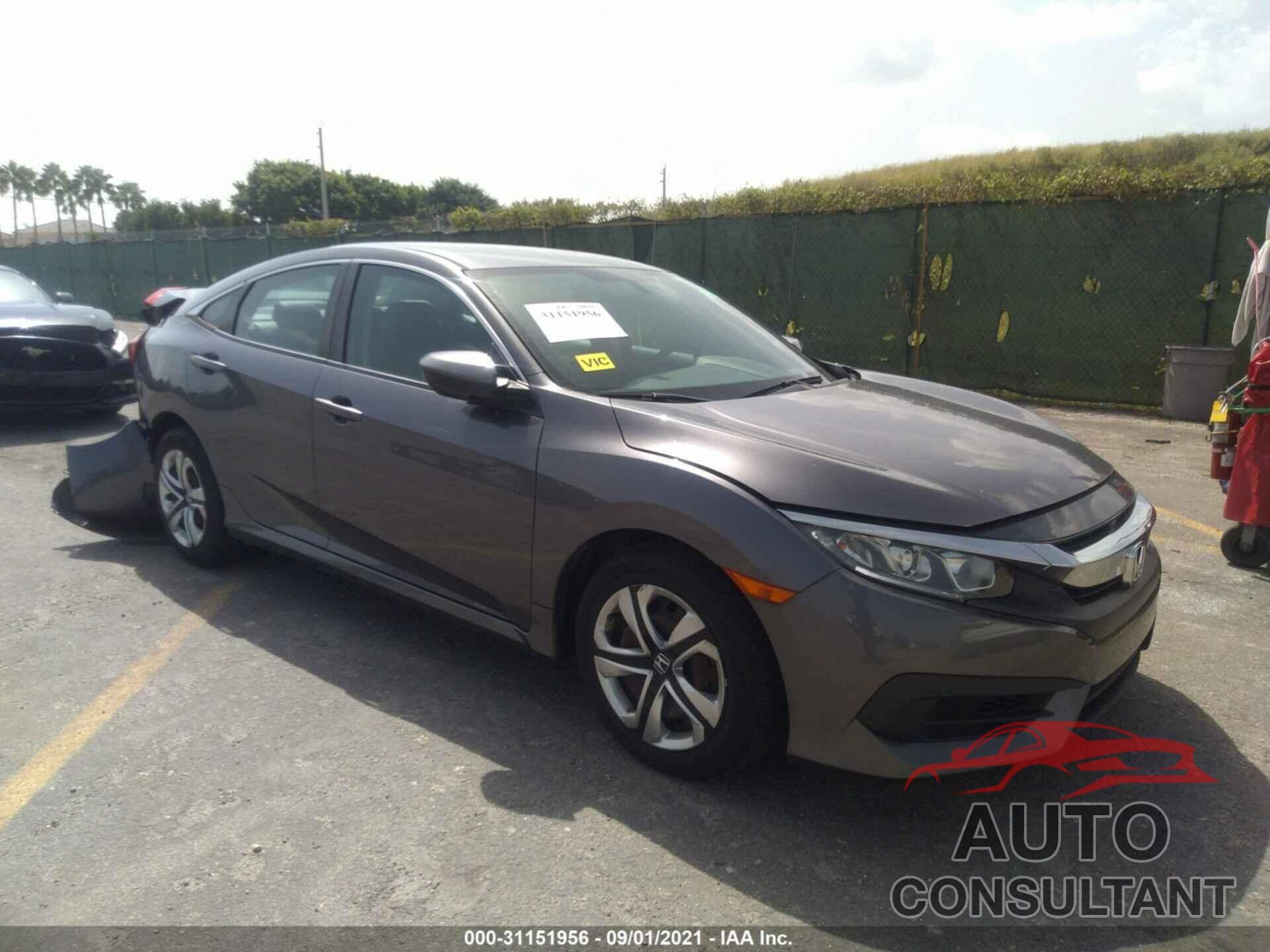 HONDA CIVIC SEDAN 2016 - 19XFC2F5XGE046680