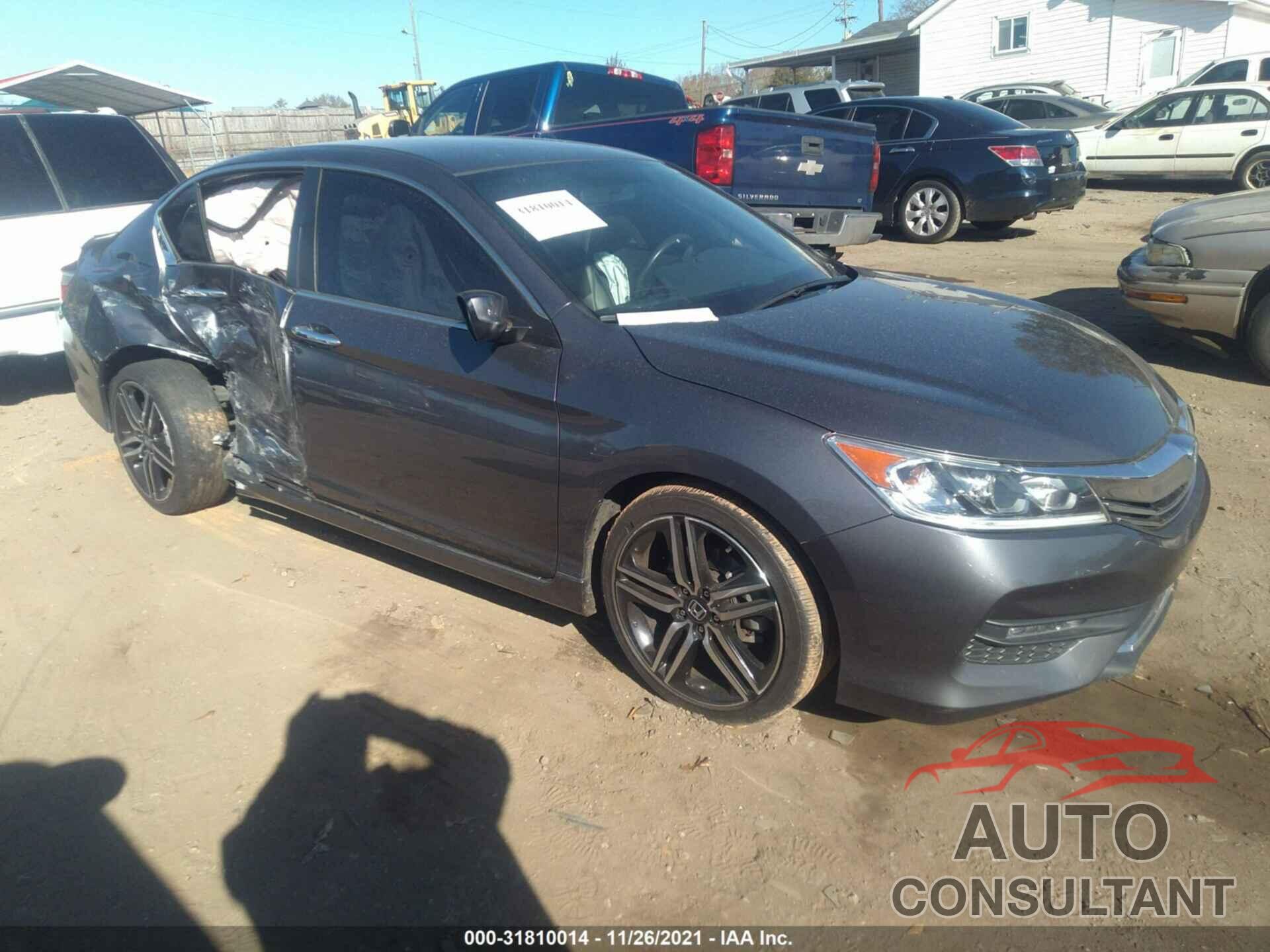 HONDA ACCORD SEDAN 2017 - 1HGCR2F57HA088098
