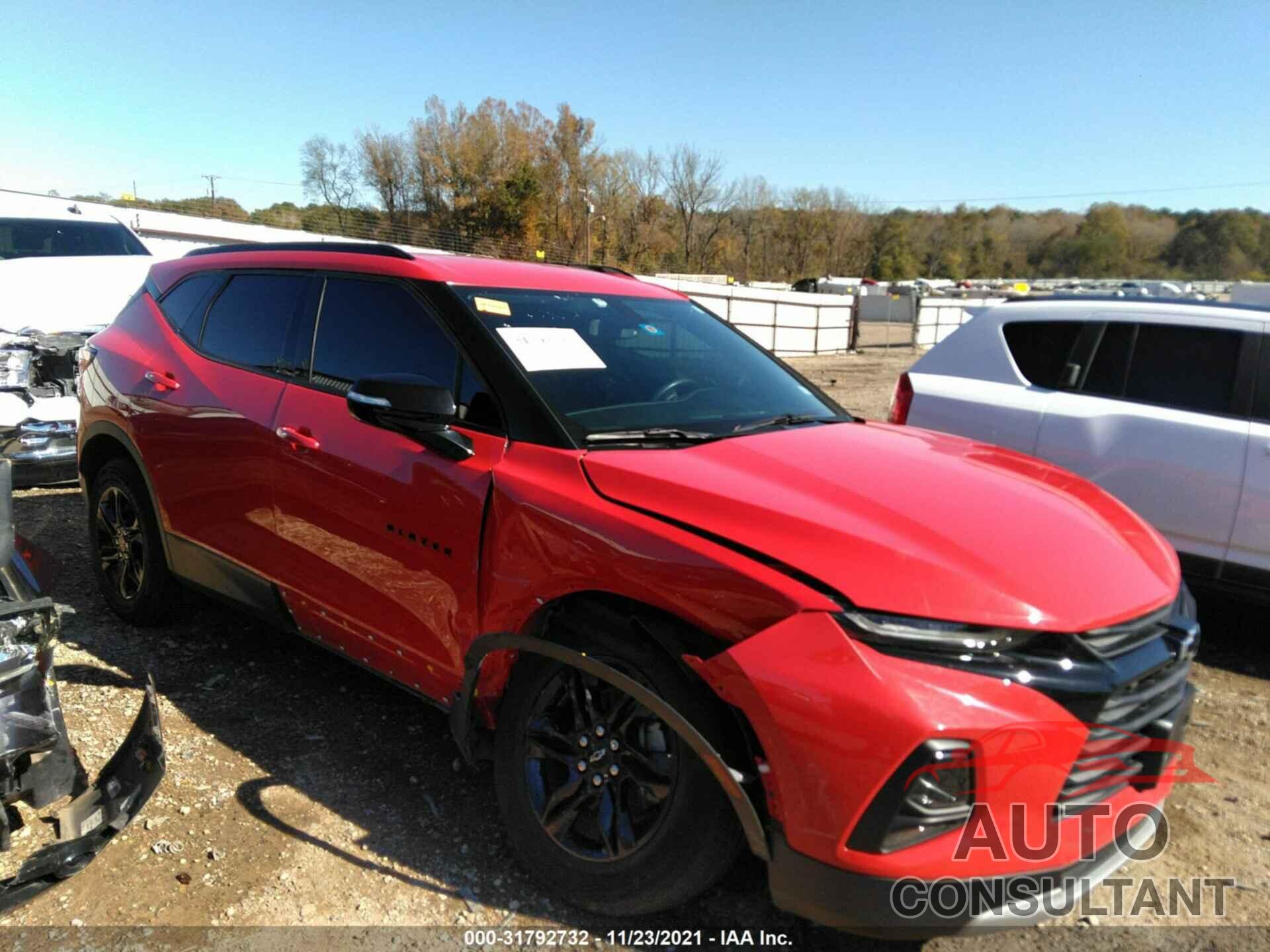 CHEVROLET BLAZER 2020 - 3GNKBCRSXLS699201