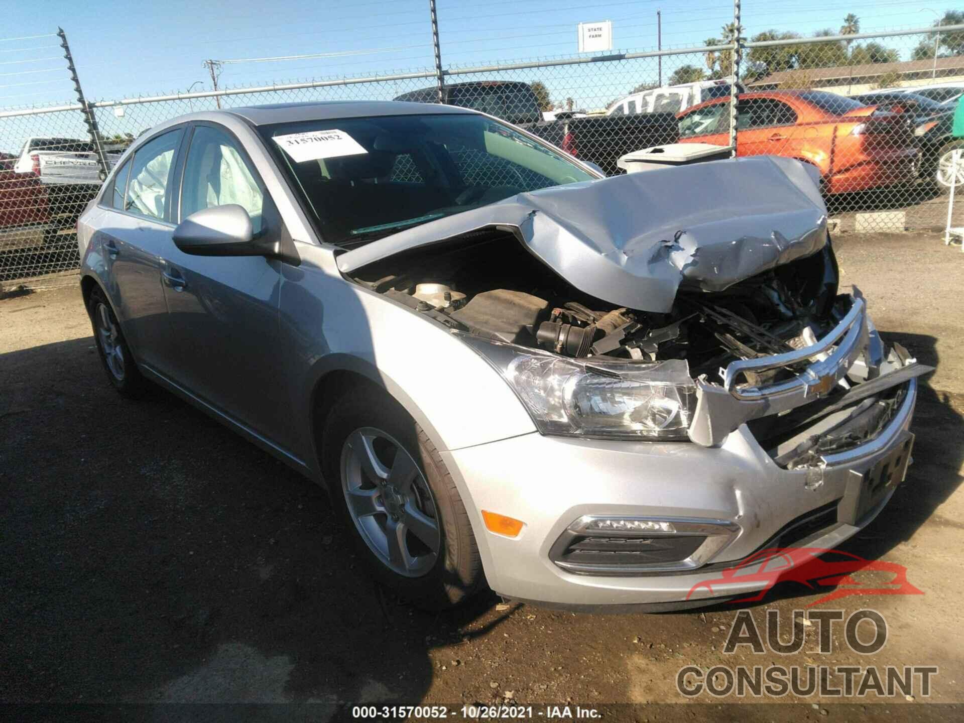 CHEVROLET CRUZE LIMITED 2016 - 1G1PE5SB5G7223995