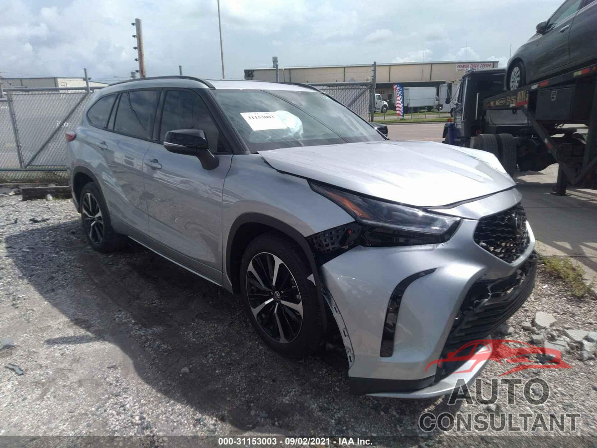 TOYOTA HIGHLANDER 2021 - 5TDLZRAH4MS051323
