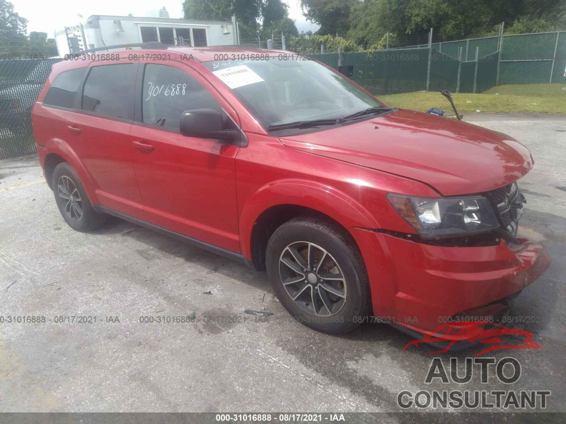 DODGE JOURNEY 2017 - 3C4PDCAB5HT638473