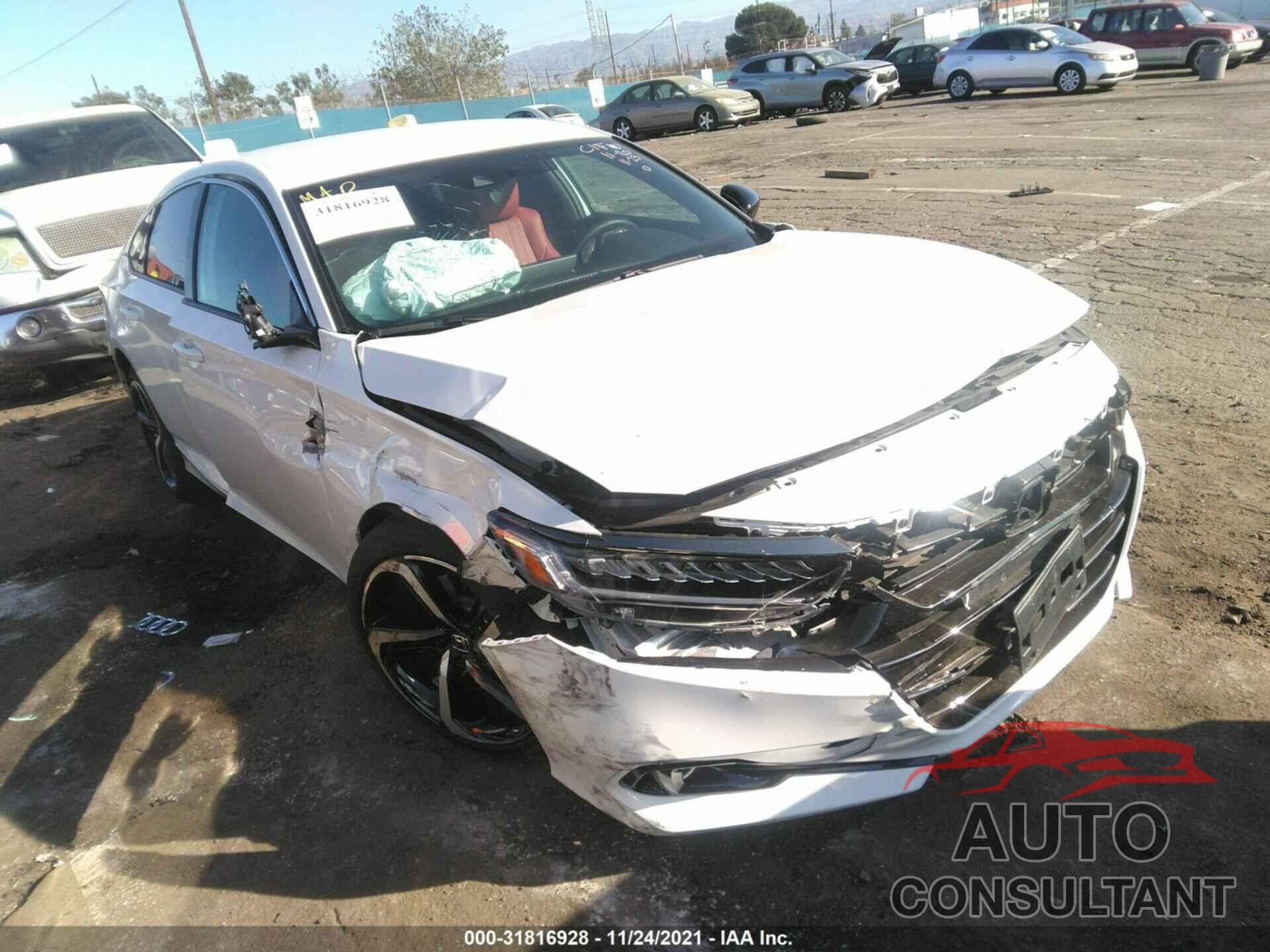 HONDA ACCORD SEDAN 2021 - 1HGCV1F33MA071832