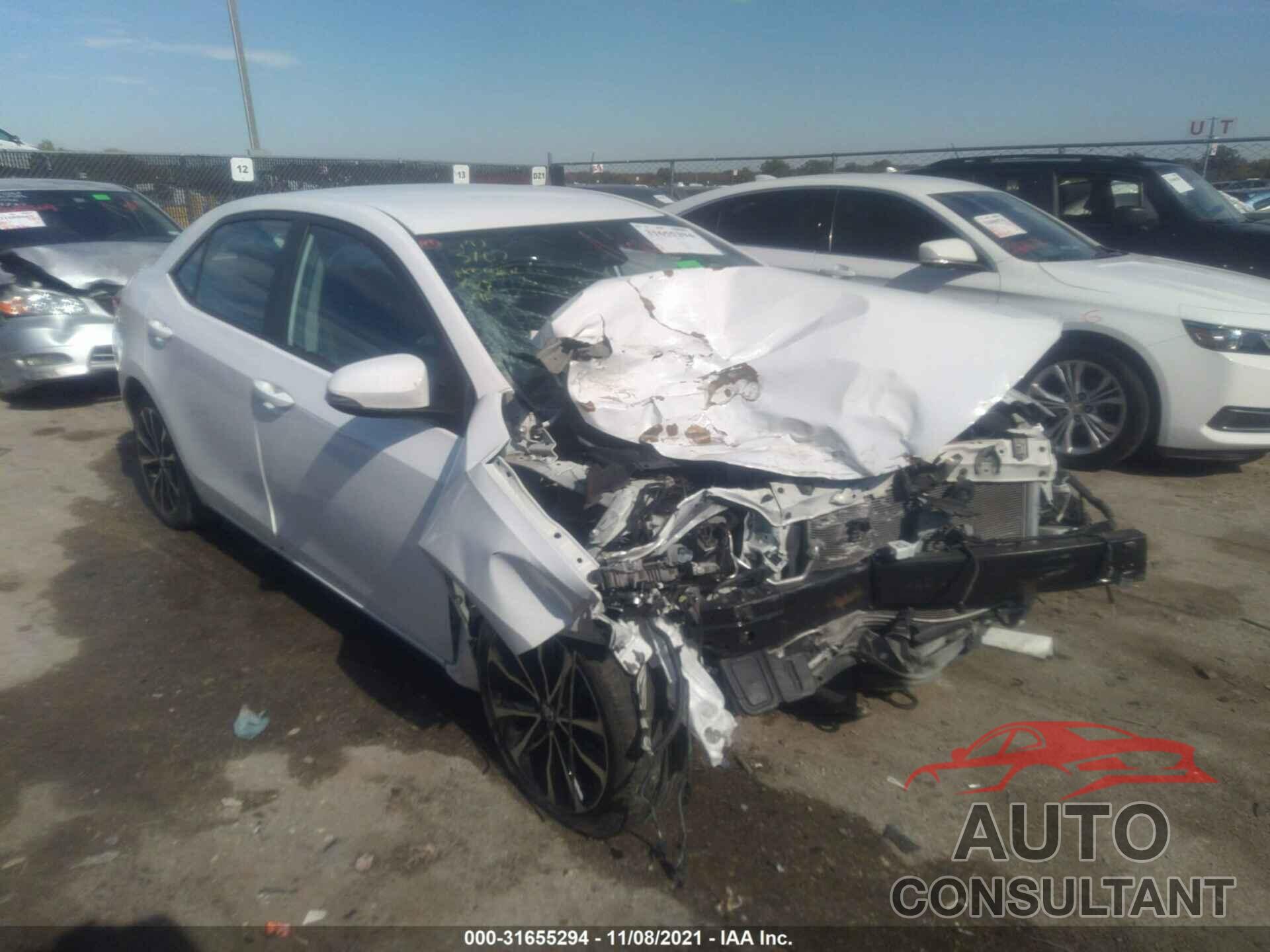 TOYOTA COROLLA 2018 - 2T1BURHE2JC000932