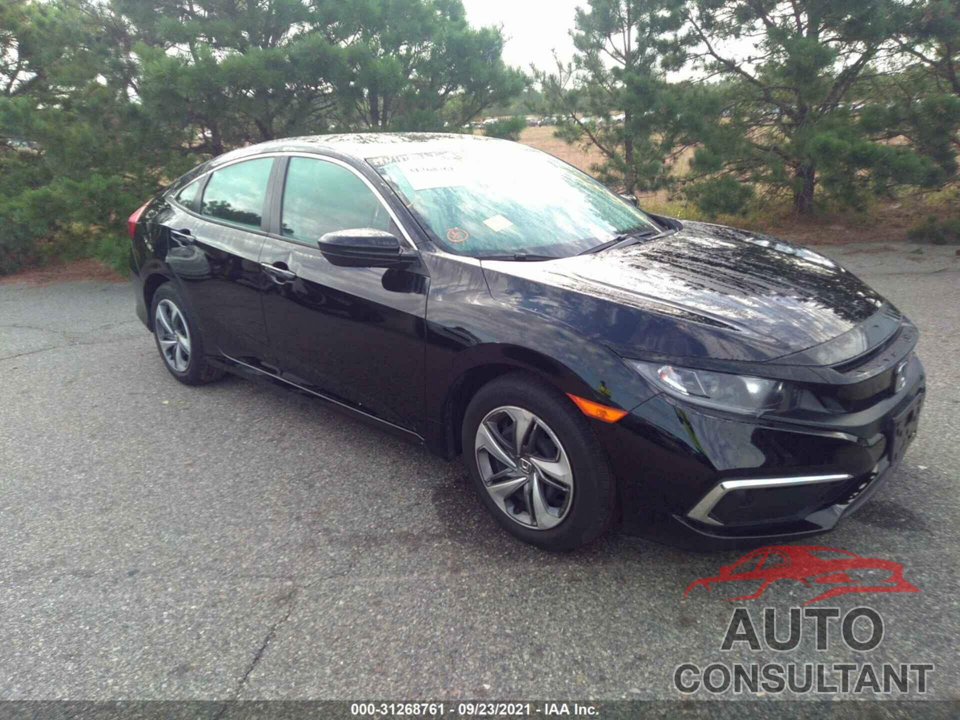 HONDA CIVIC SEDAN 2019 - 2HGFC2F60KH568564