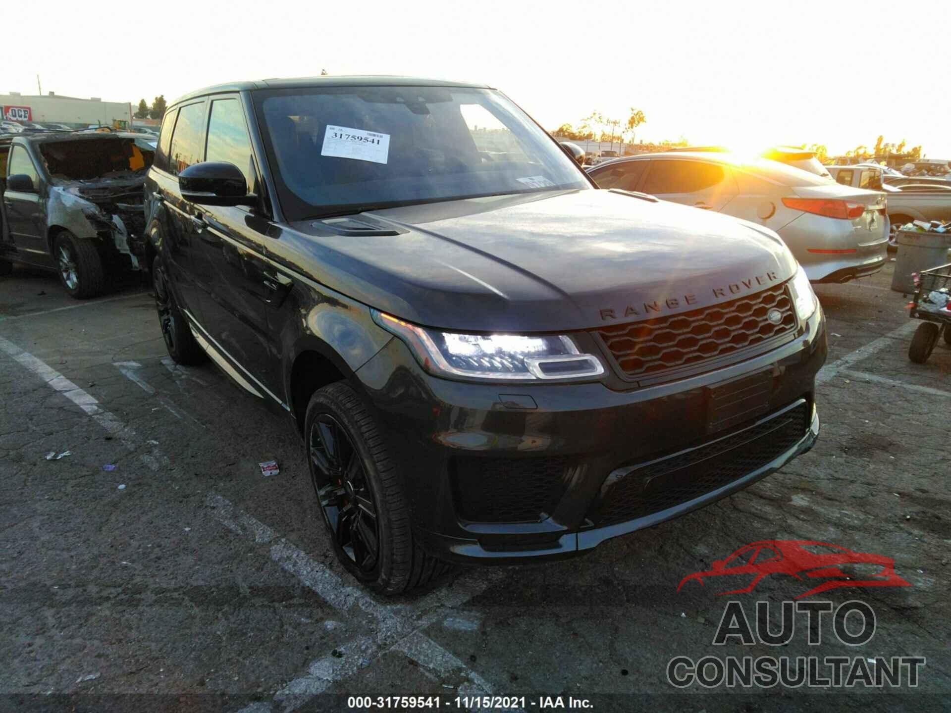 LAND ROVER RANGE ROVER SPORT 2019 - SALWS2SU0KA872491