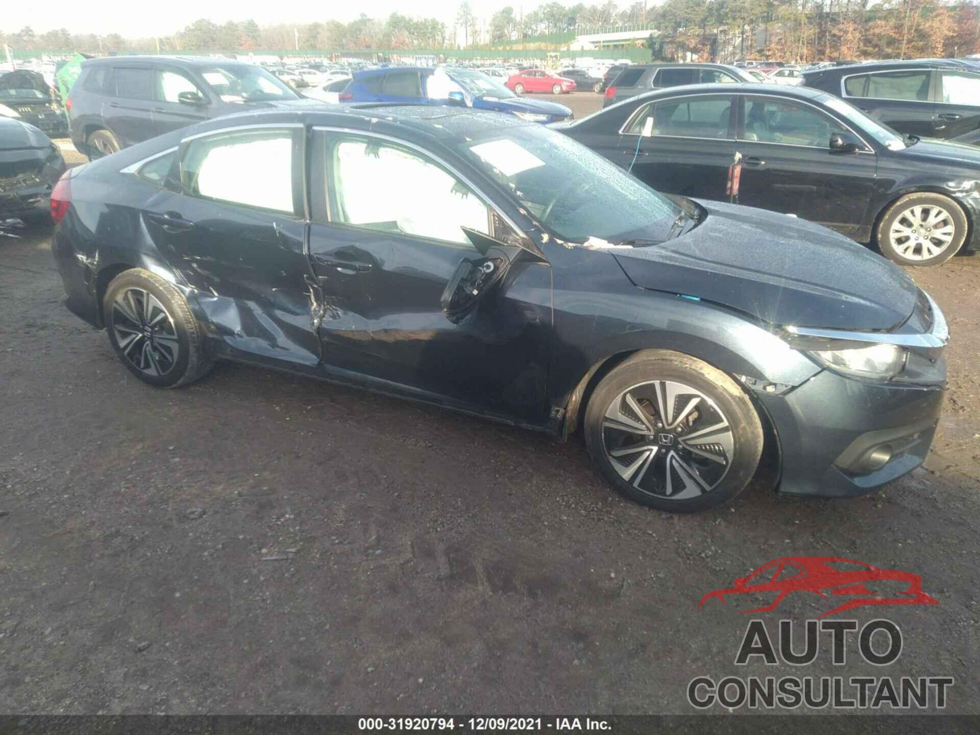 HONDA CIVIC SEDAN 2016 - 19XFC1F34GE218405