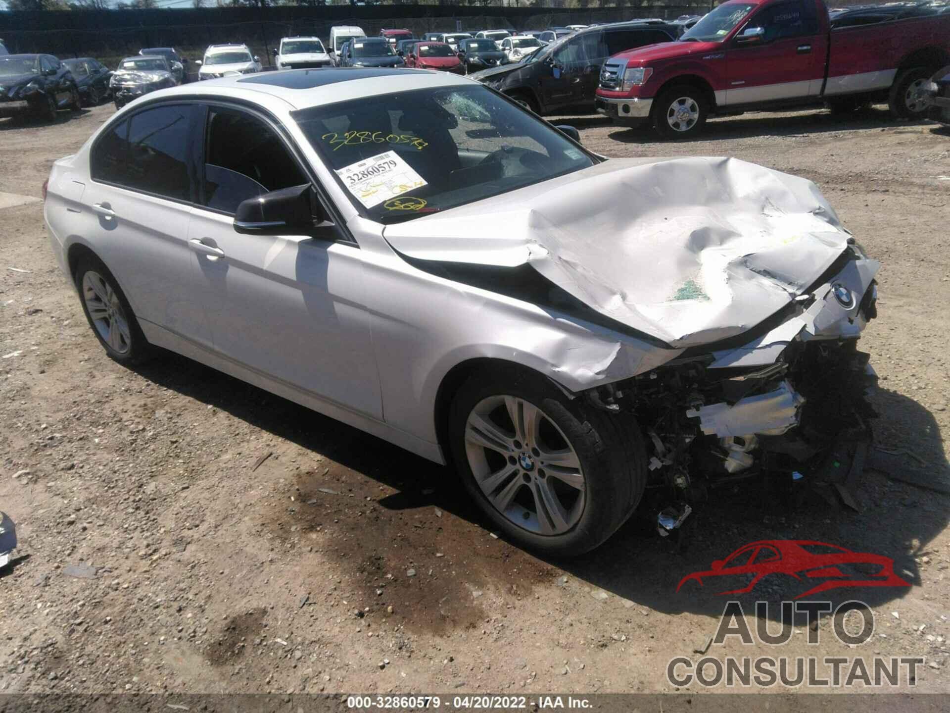 BMW 3 SERIES 2016 - WBA8E9C51GK648121