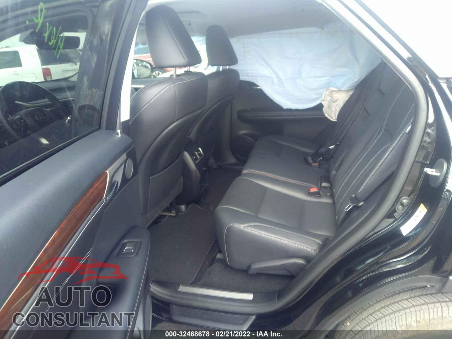 LEXUS RX 2018 - 2T2ZZMCA4JC106883