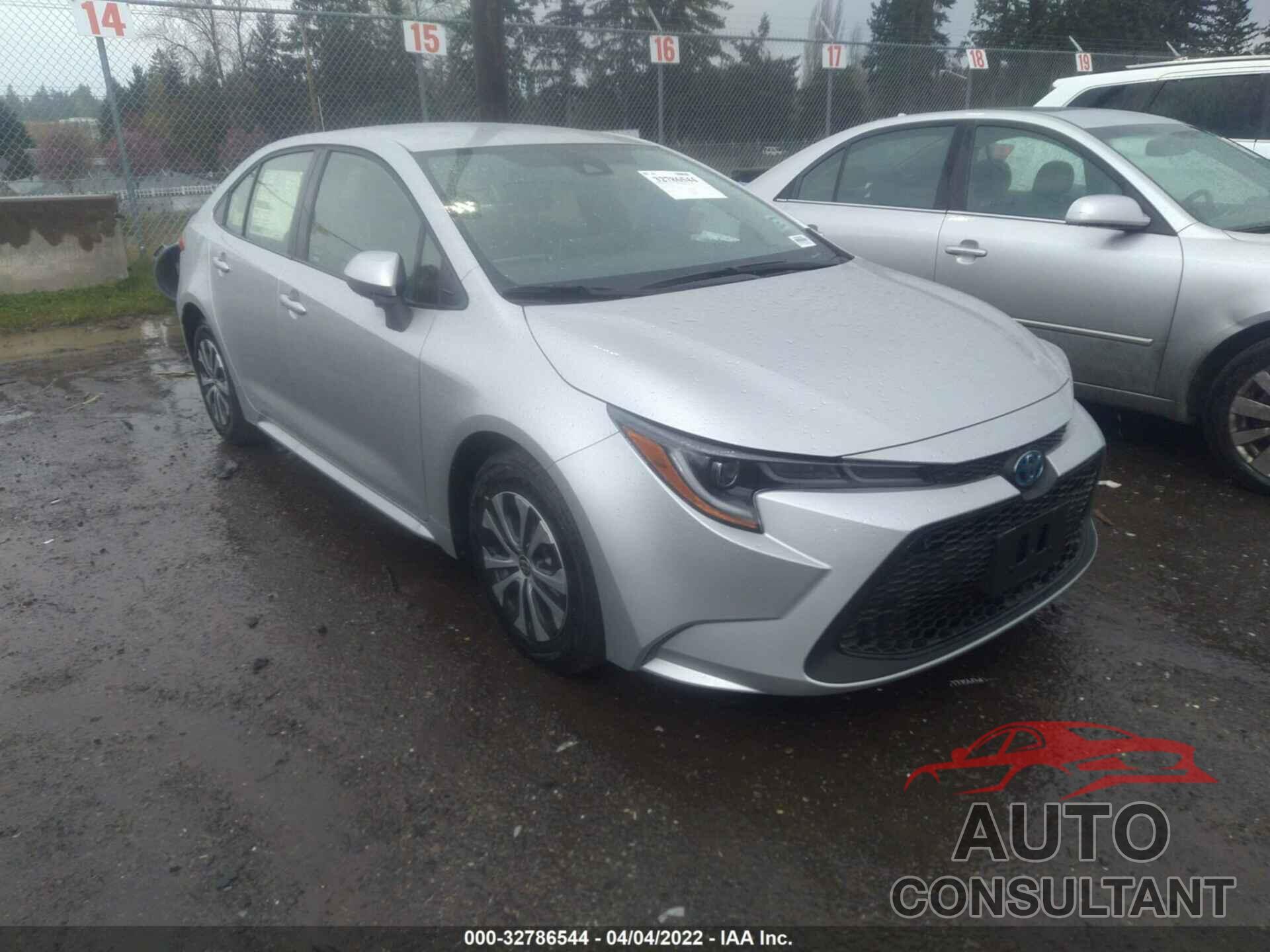 TOYOTA COROLLA 2022 - JTDEAMDE3NJ042230