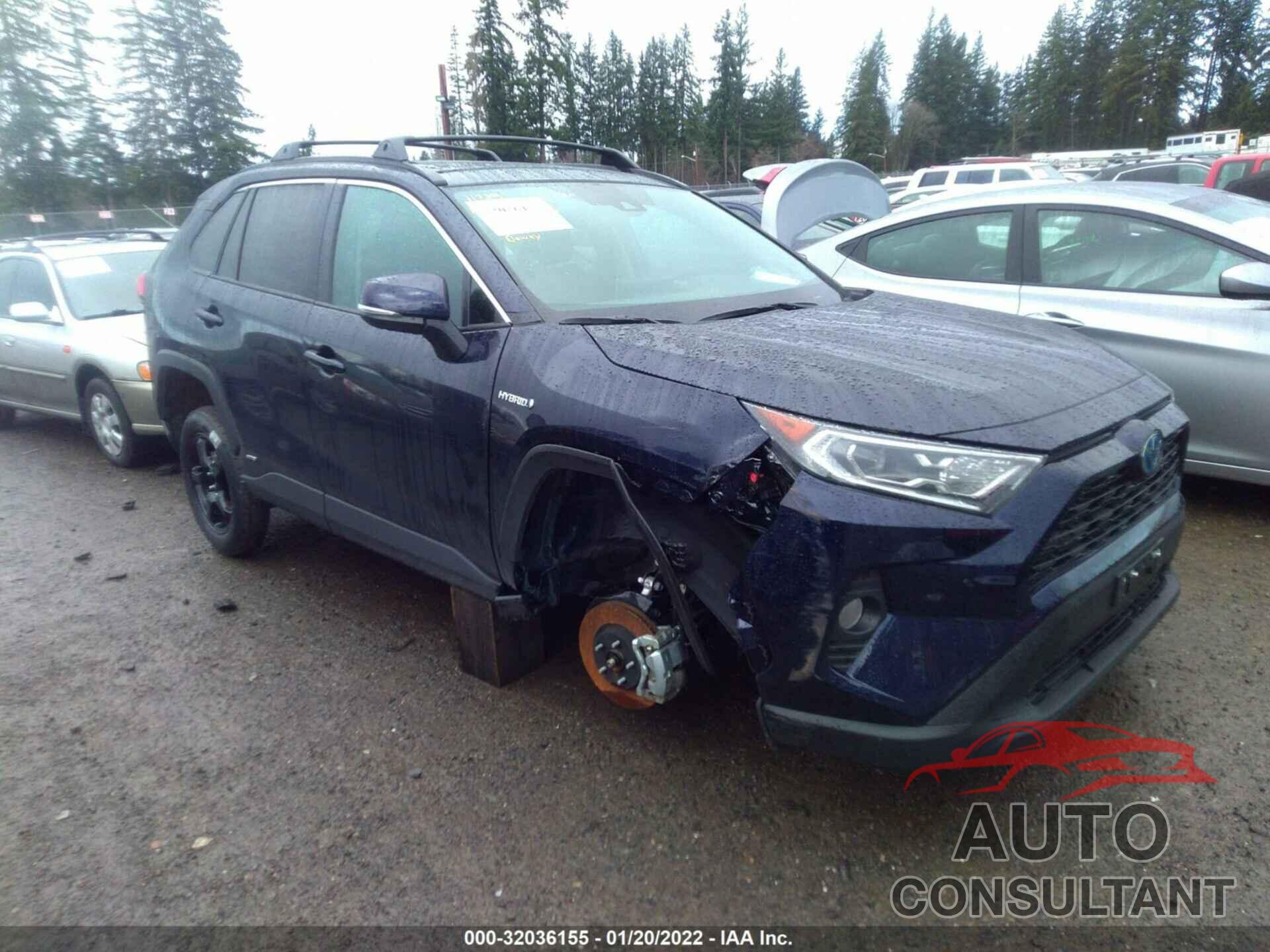 TOYOTA RAV4 2021 - 4T3B6RFV4MU042333
