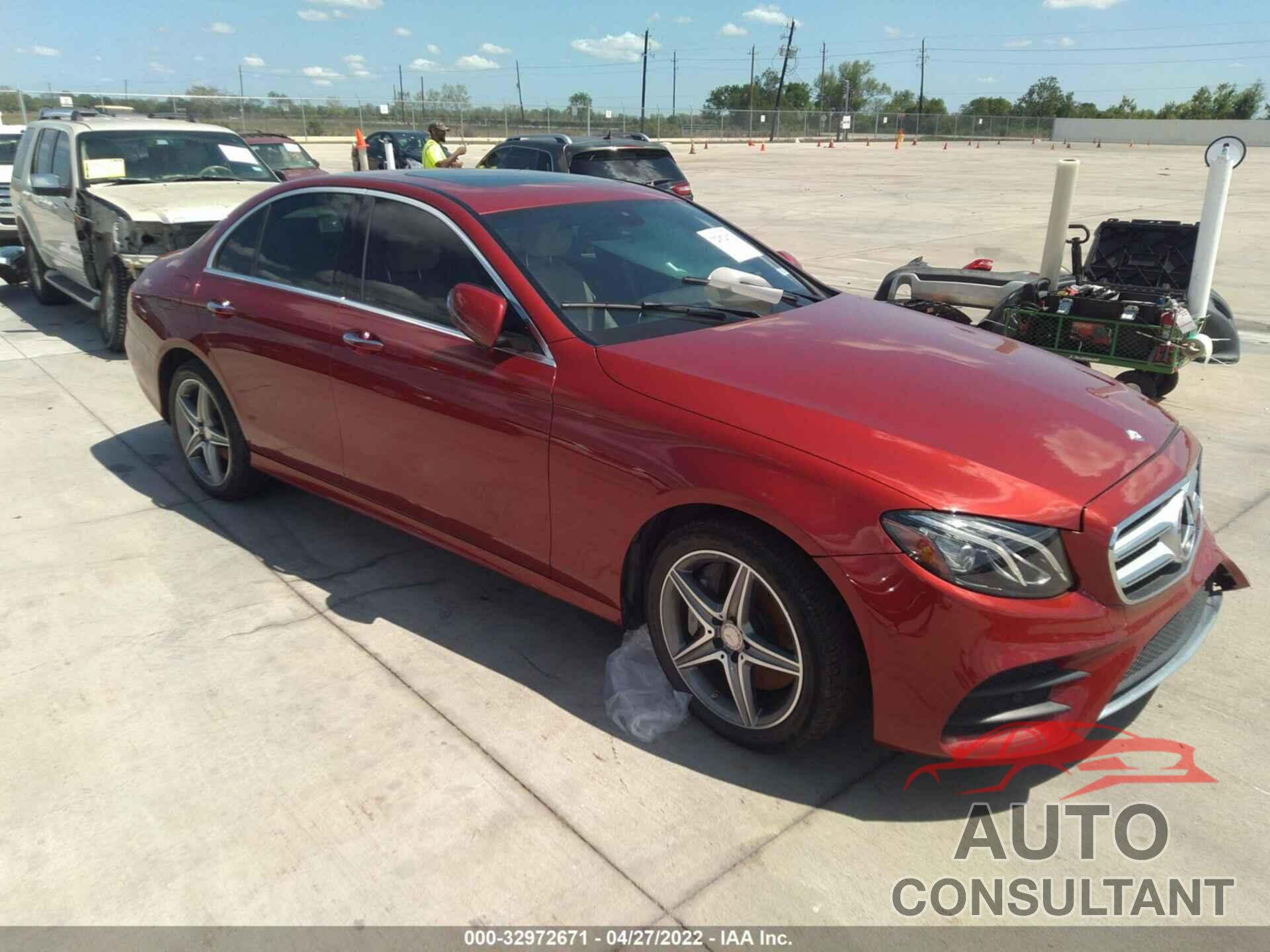 MERCEDES-BENZ E-CLASS 2017 - WDDZF4JB5HA189916