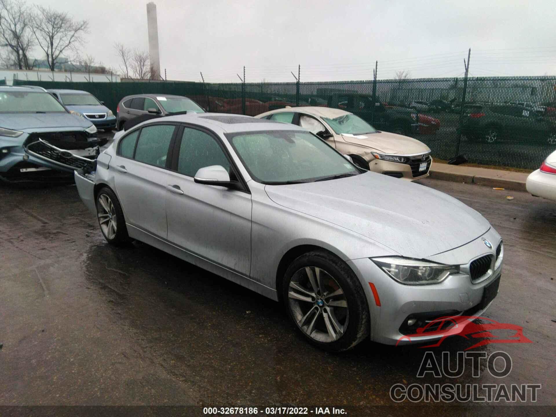 BMW 3 SERIES 2016 - WBA8E3G51GNT78880