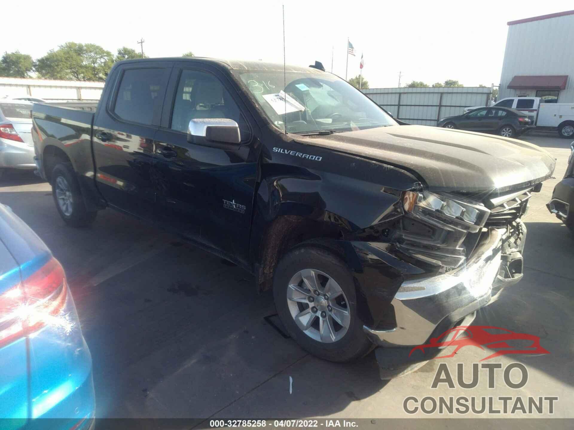 CHEVROLET SILVERADO 1500 2020 - 3GCPWCED3LG355464