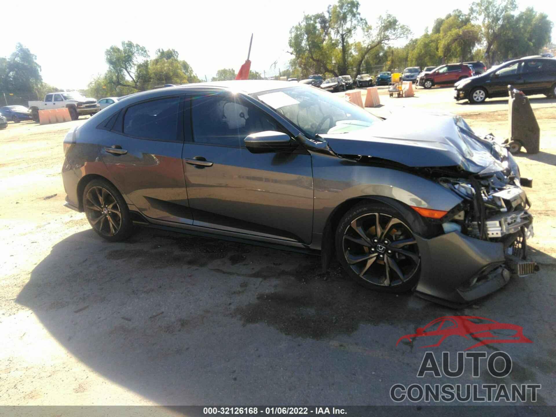 HONDA CIVIC HATCHBACK 2018 - SHHFK7G44JU205456