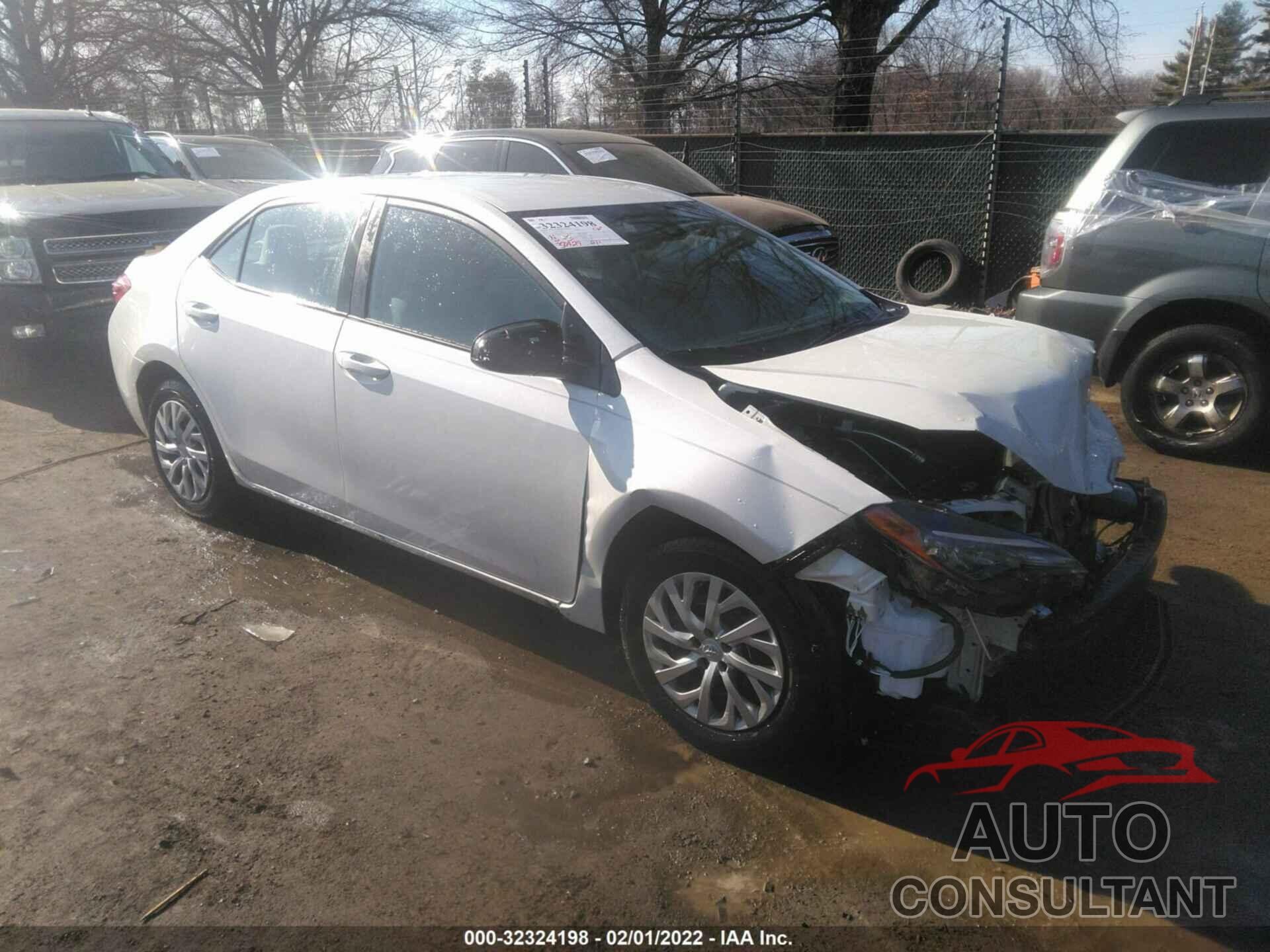 TOYOTA COROLLA 2019 - 5YFBURHE2KP909156