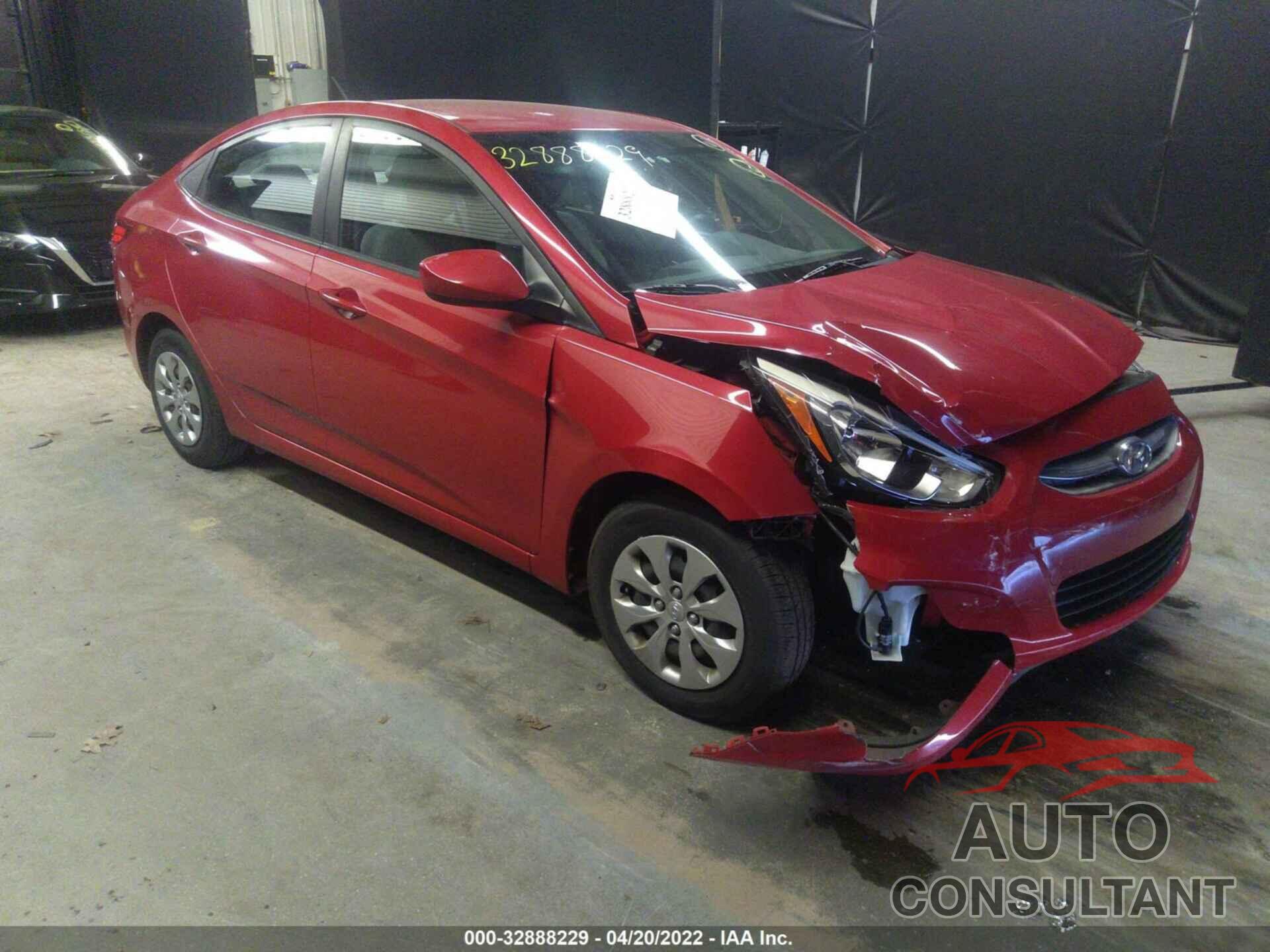 HYUNDAI ACCENT 2016 - KMHCT4AE6GU138906