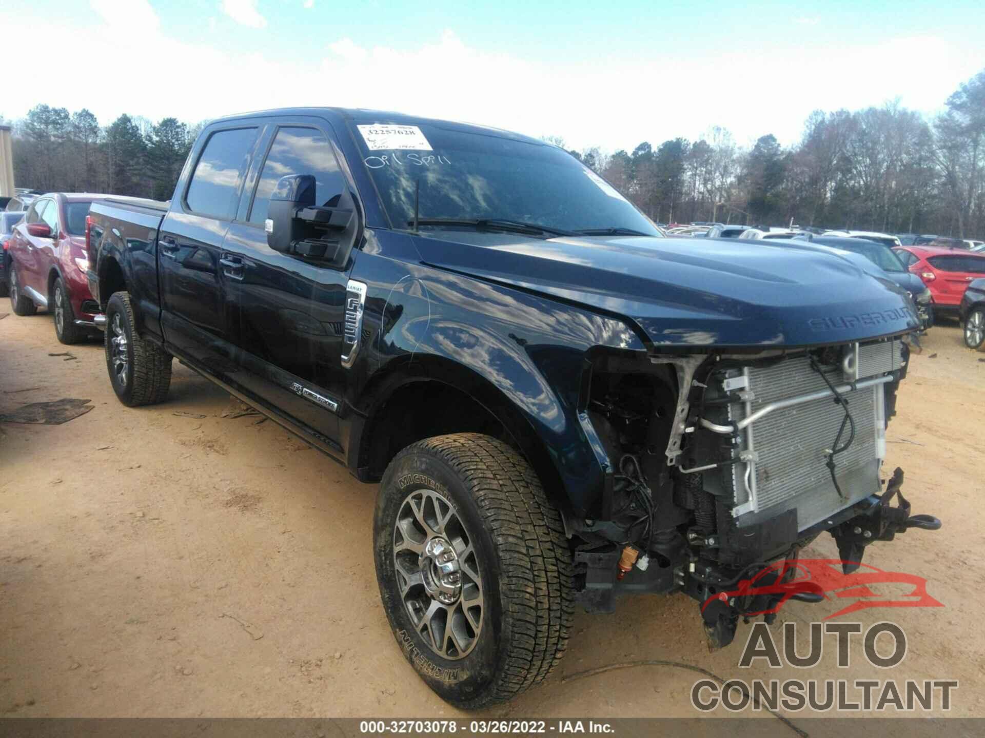 FORD SUPER DUTY F-250 SRW 2021 - 1FT7W2BT4MEC24364