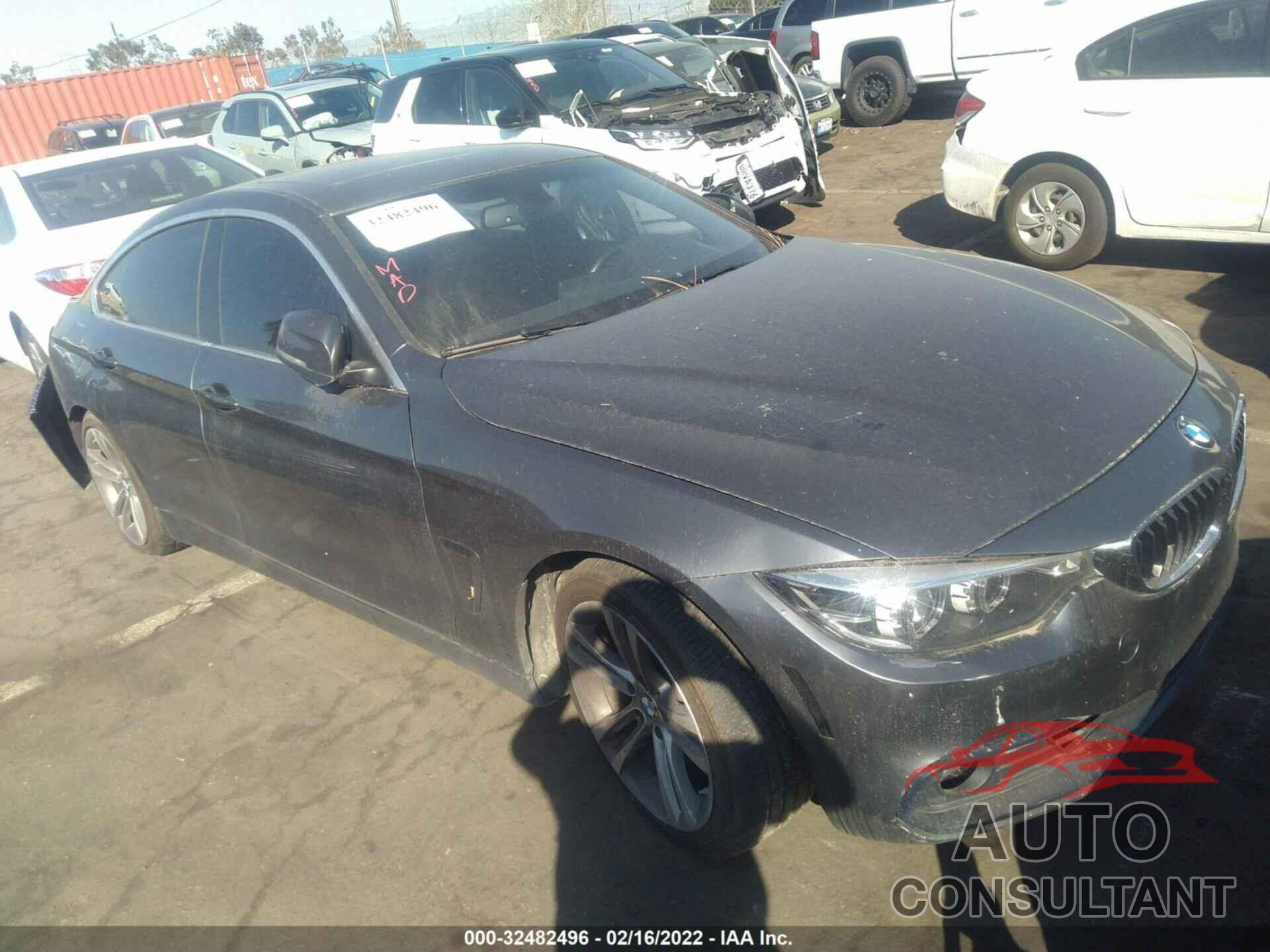 BMW 4 SERIES 2018 - WBA4J1C56JBG79533