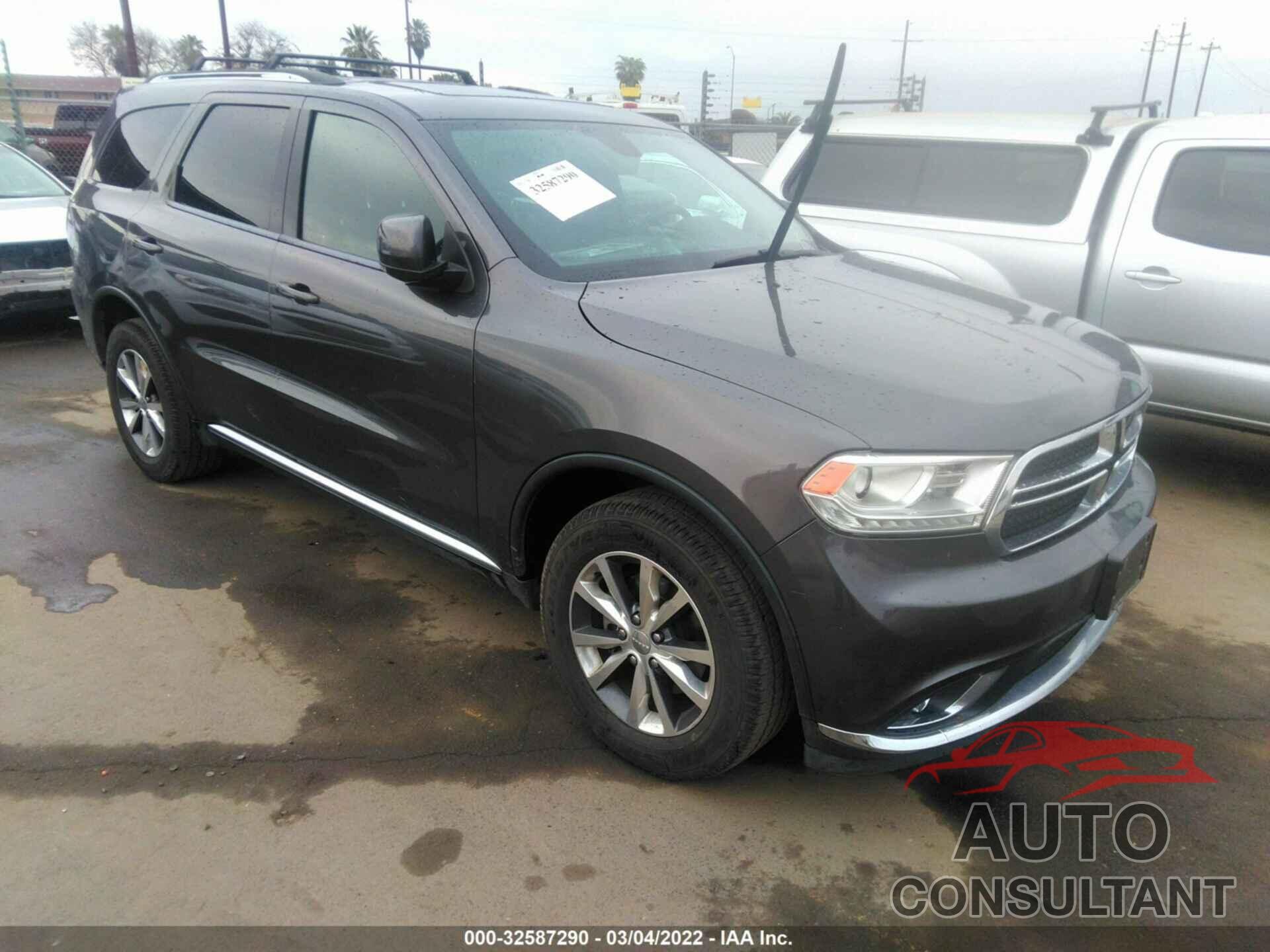 DODGE DURANGO 2016 - 1C4RDJDG2GC442120