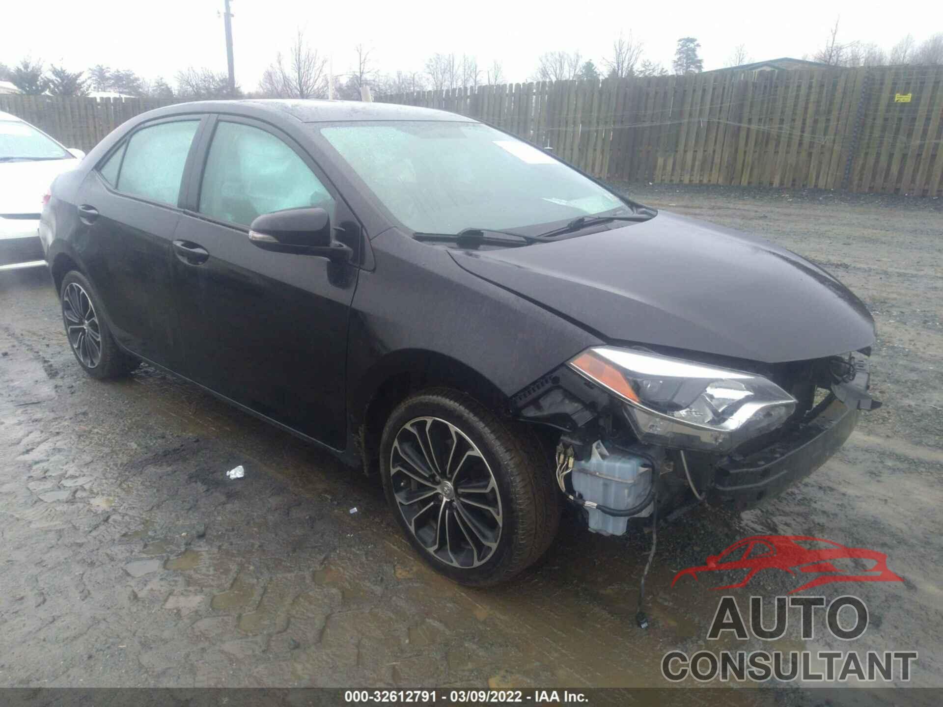 TOYOTA COROLLA 2016 - 2T1BURHE7GC697779