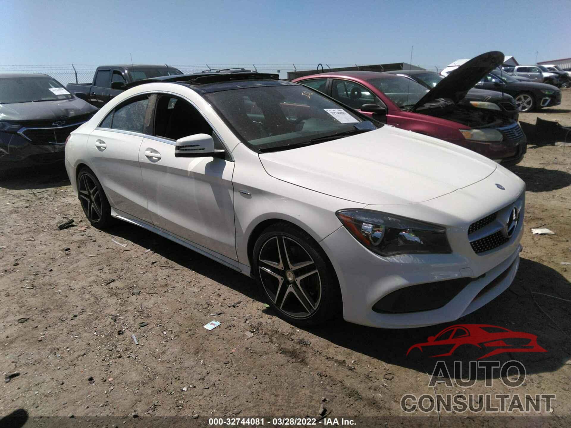 MERCEDES-BENZ CLA 2017 - WDDSJ4EB6HN410913