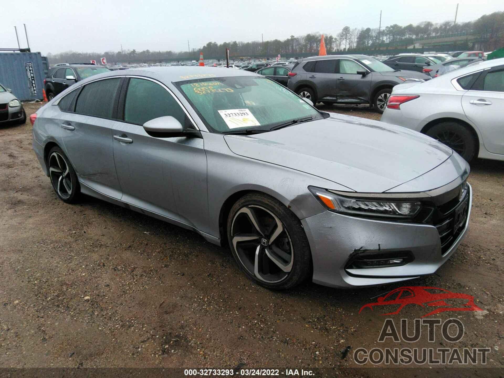 HONDA ACCORD SEDAN 2018 - 1HGCV1F38JA167449