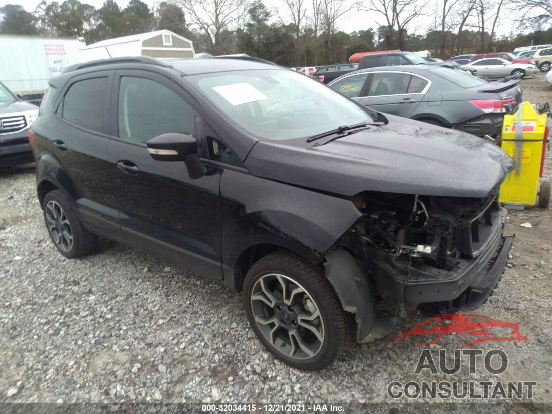 FORD ECOSPORT 2019 - MAJ6S3JLXKC296103