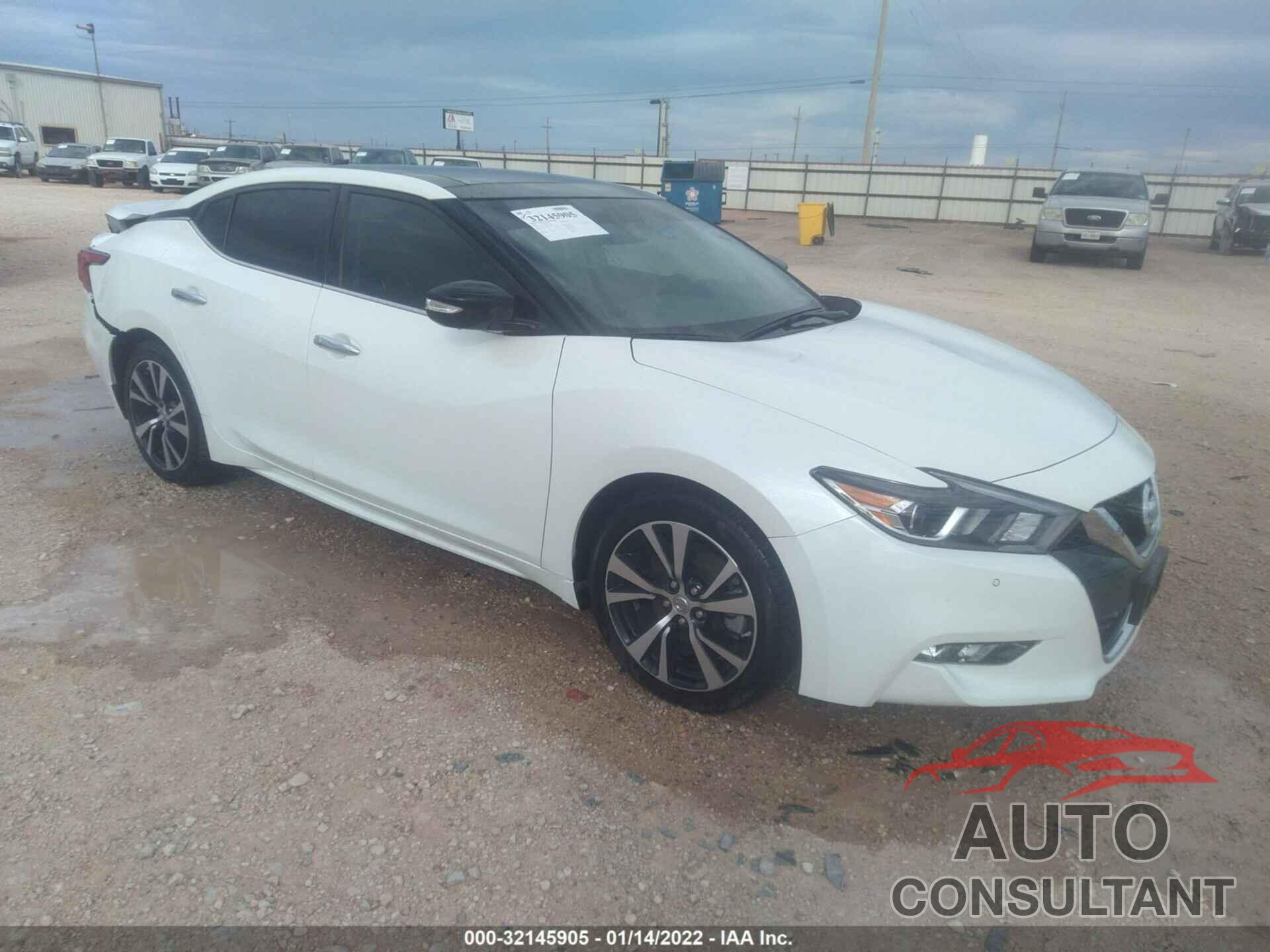 NISSAN MAXIMA 2018 - 1N4AA6AP2JC407386