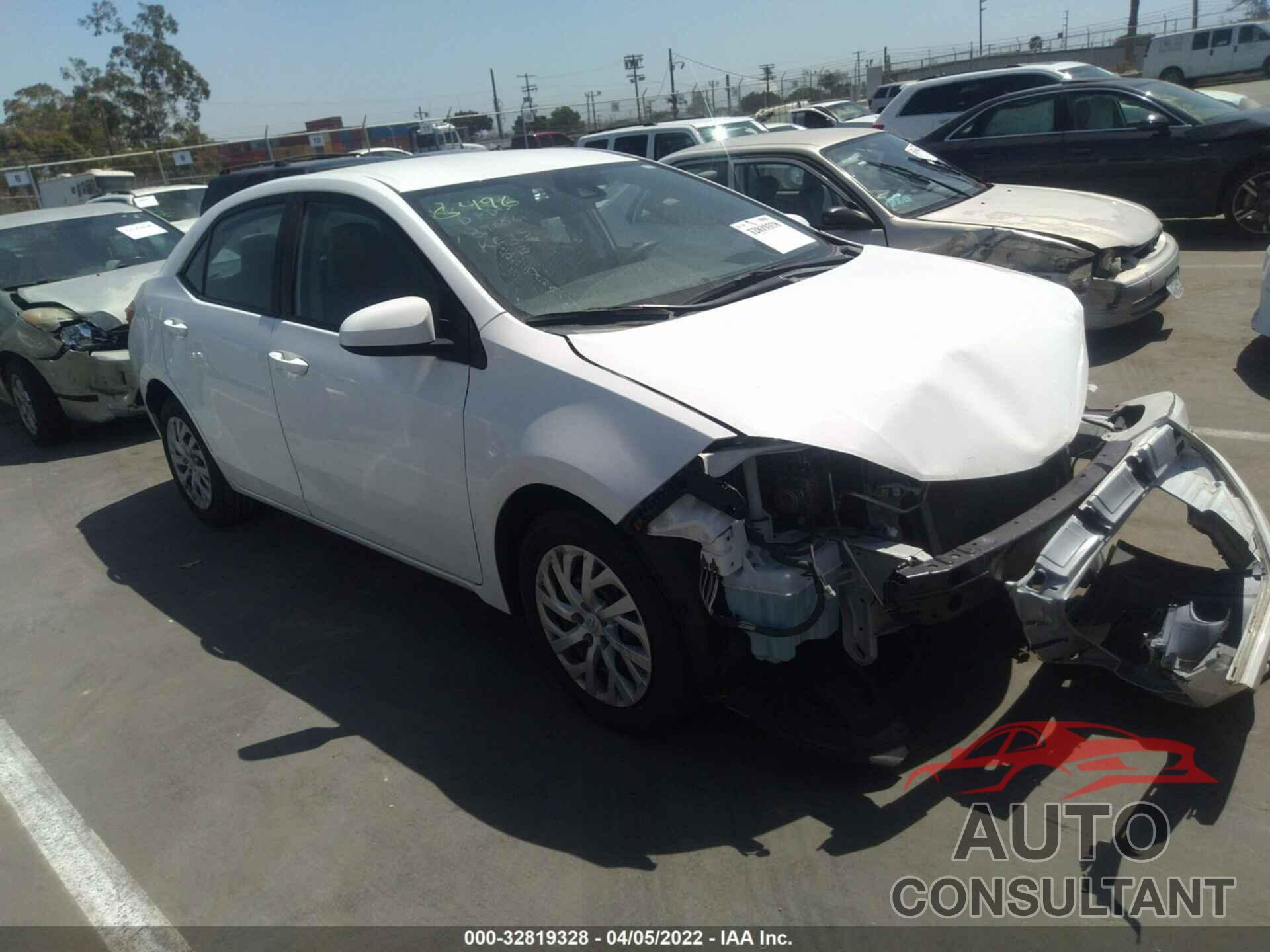 TOYOTA COROLLA 2019 - 5YFBURHE1KP896061