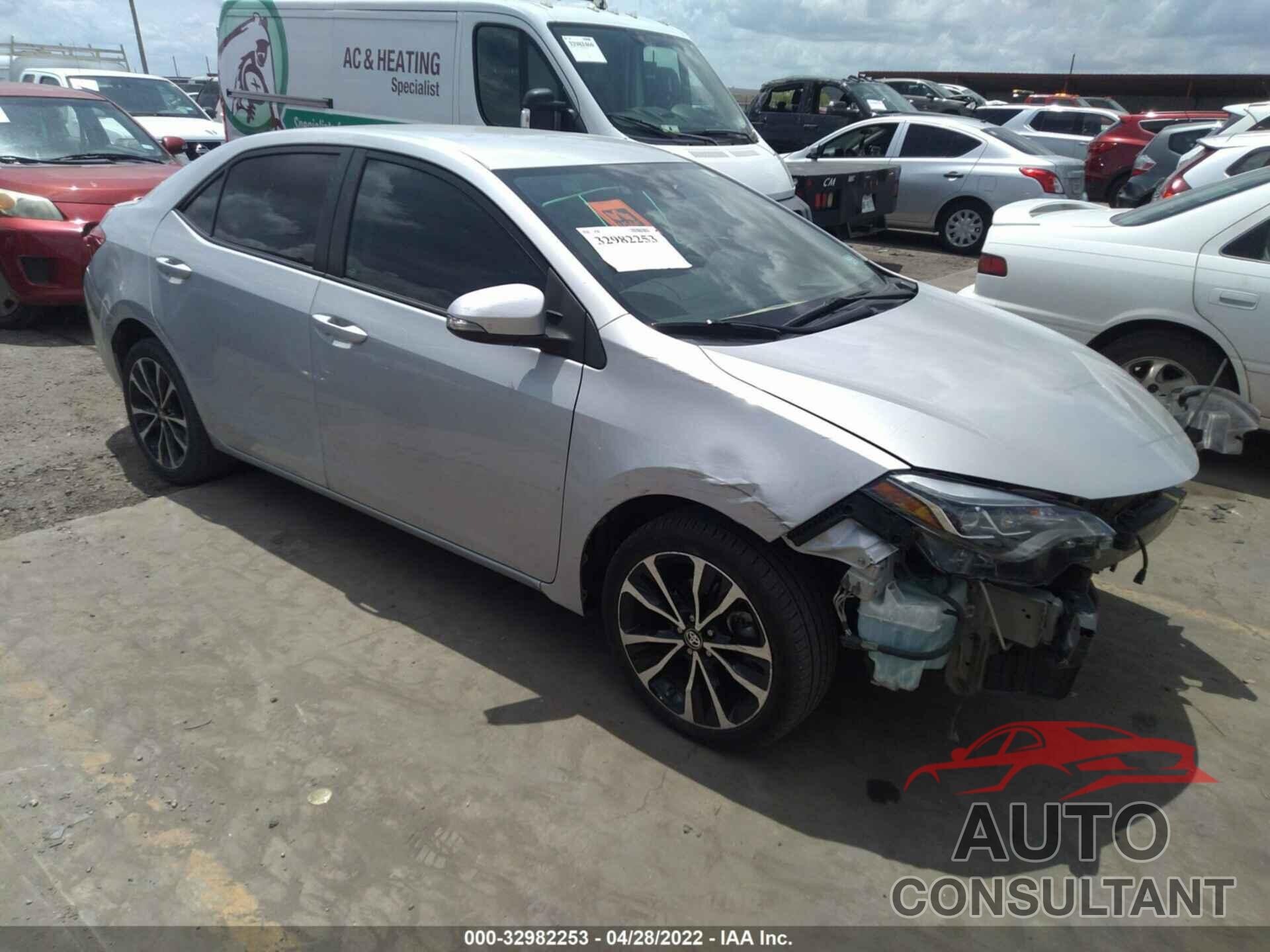 TOYOTA COROLLA 2017 - 5YFBURHE5HP694994