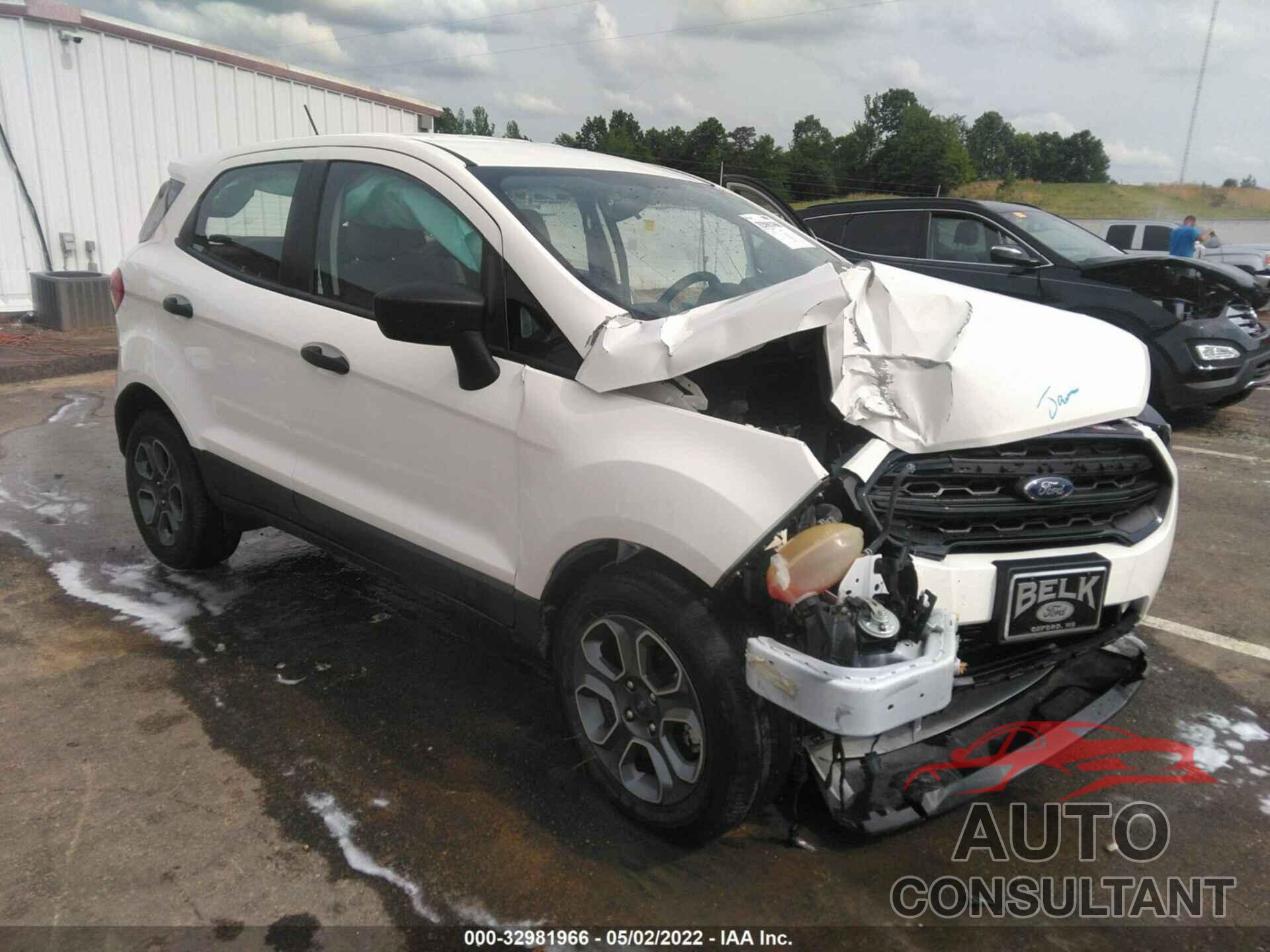 FORD ECOSPORT 2018 - MAJ3P1RE8JC219257