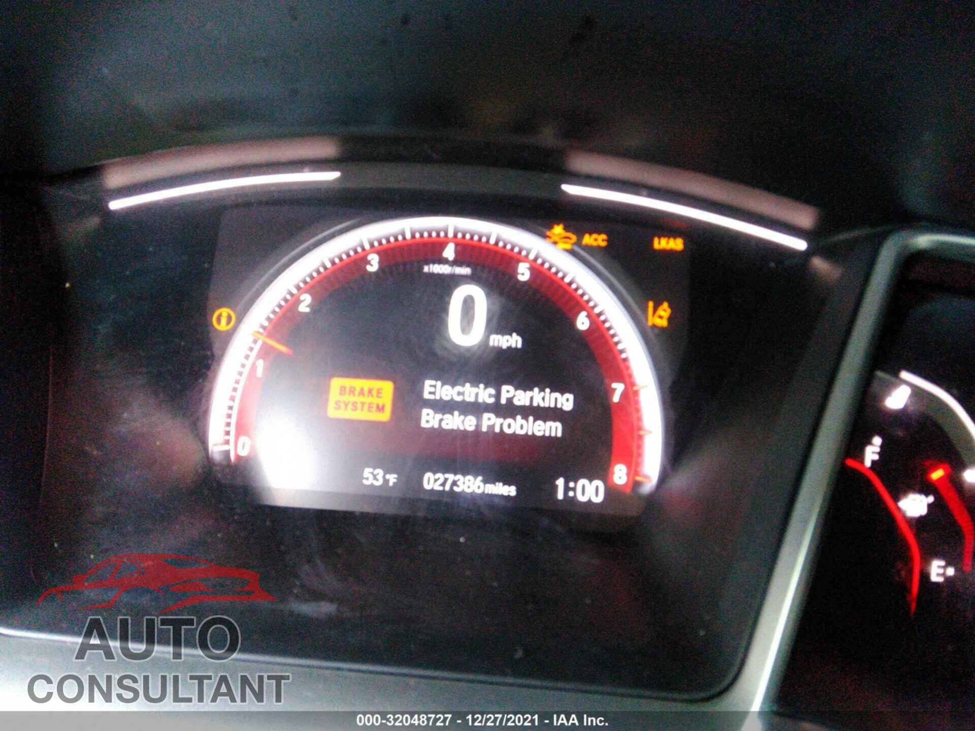HONDA CIVIC SEDAN 2019 - 2HGFC2E83KH525968