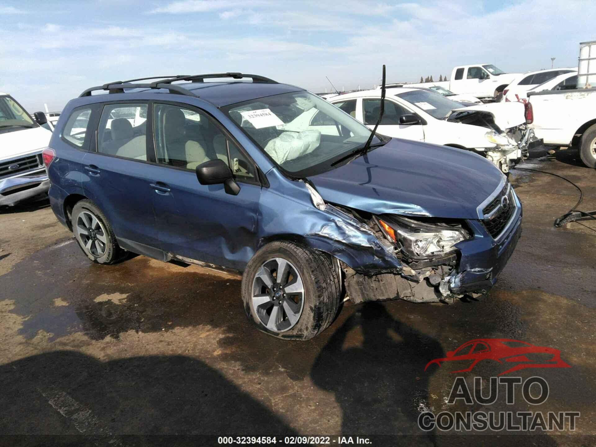 SUBARU FORESTER 2017 - JF2SJABC9HH410510