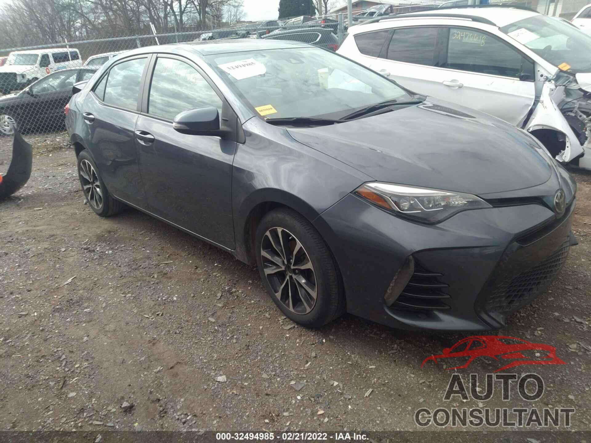 TOYOTA COROLLA 2017 - 2T1BURHE4HC923231