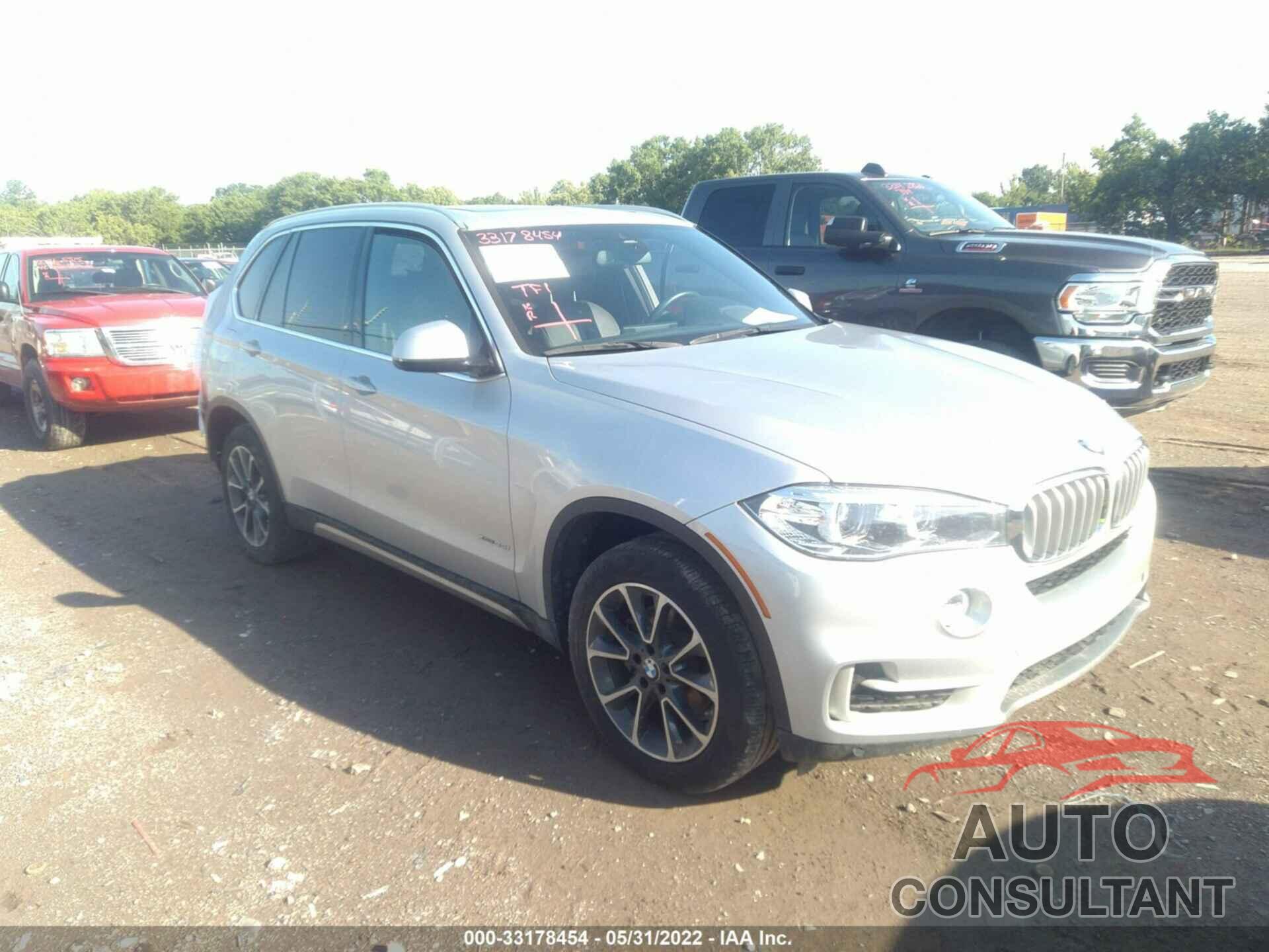 BMW X5 2017 - 5UXKR0C39H0X77243