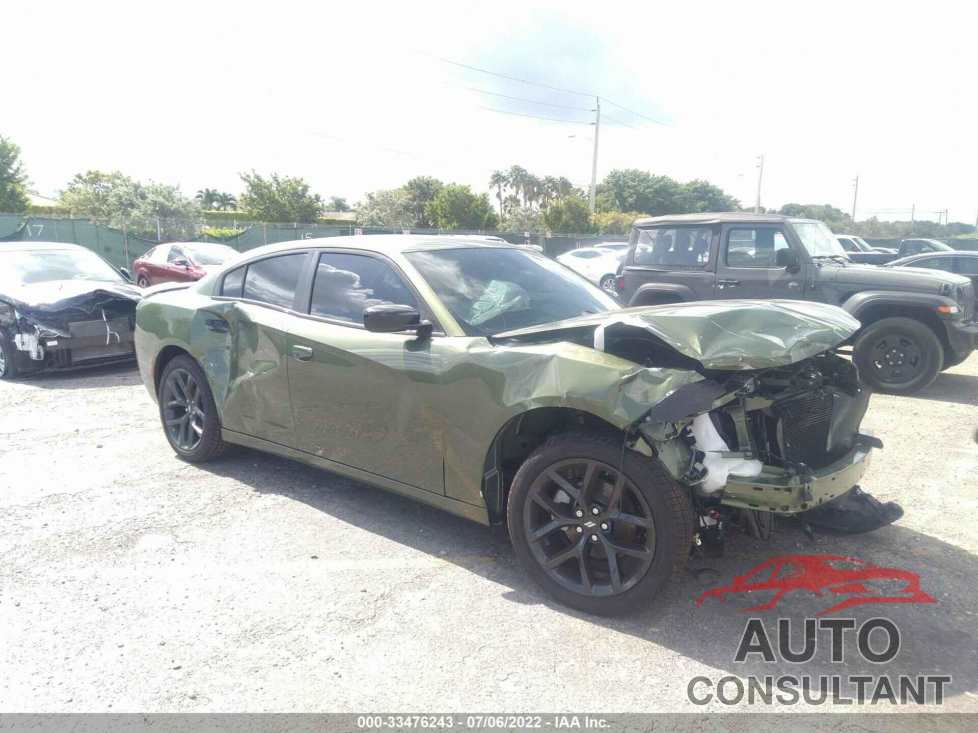 DODGE CHARGER 2022 - 2C3CDXBG3NH133198