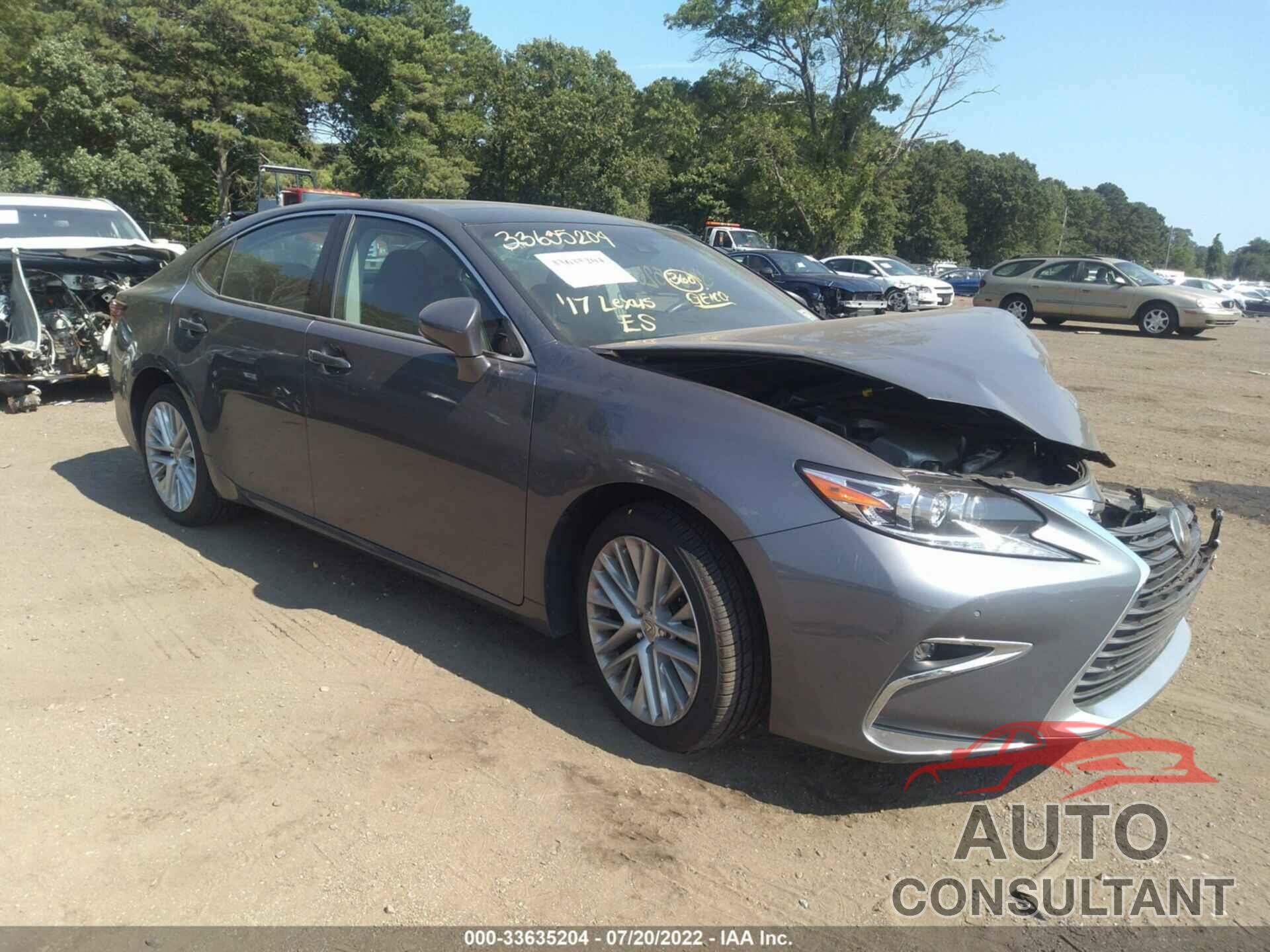 LEXUS ES 2017 - 58ABK1GG9HU058502