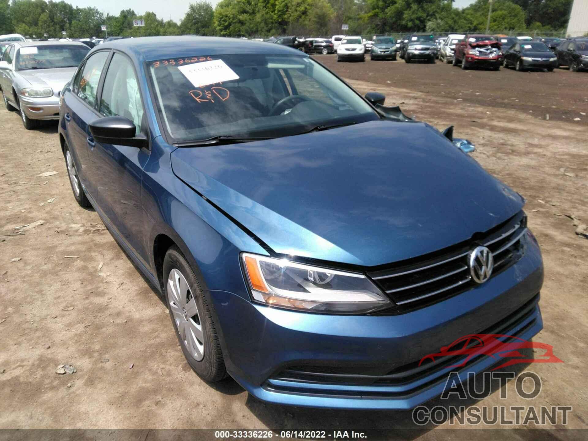 VOLKSWAGEN JETTA SEDAN 2016 - 3VW267AJ1GM221926