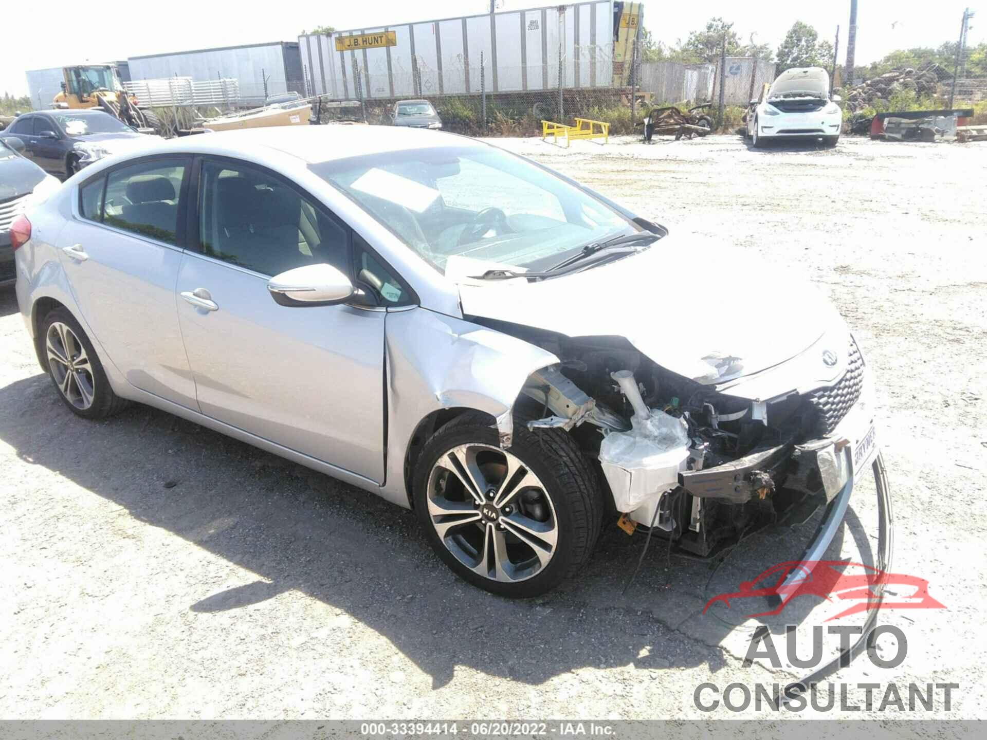 KIA FORTE 2016 - KNAFX4A83G5479929