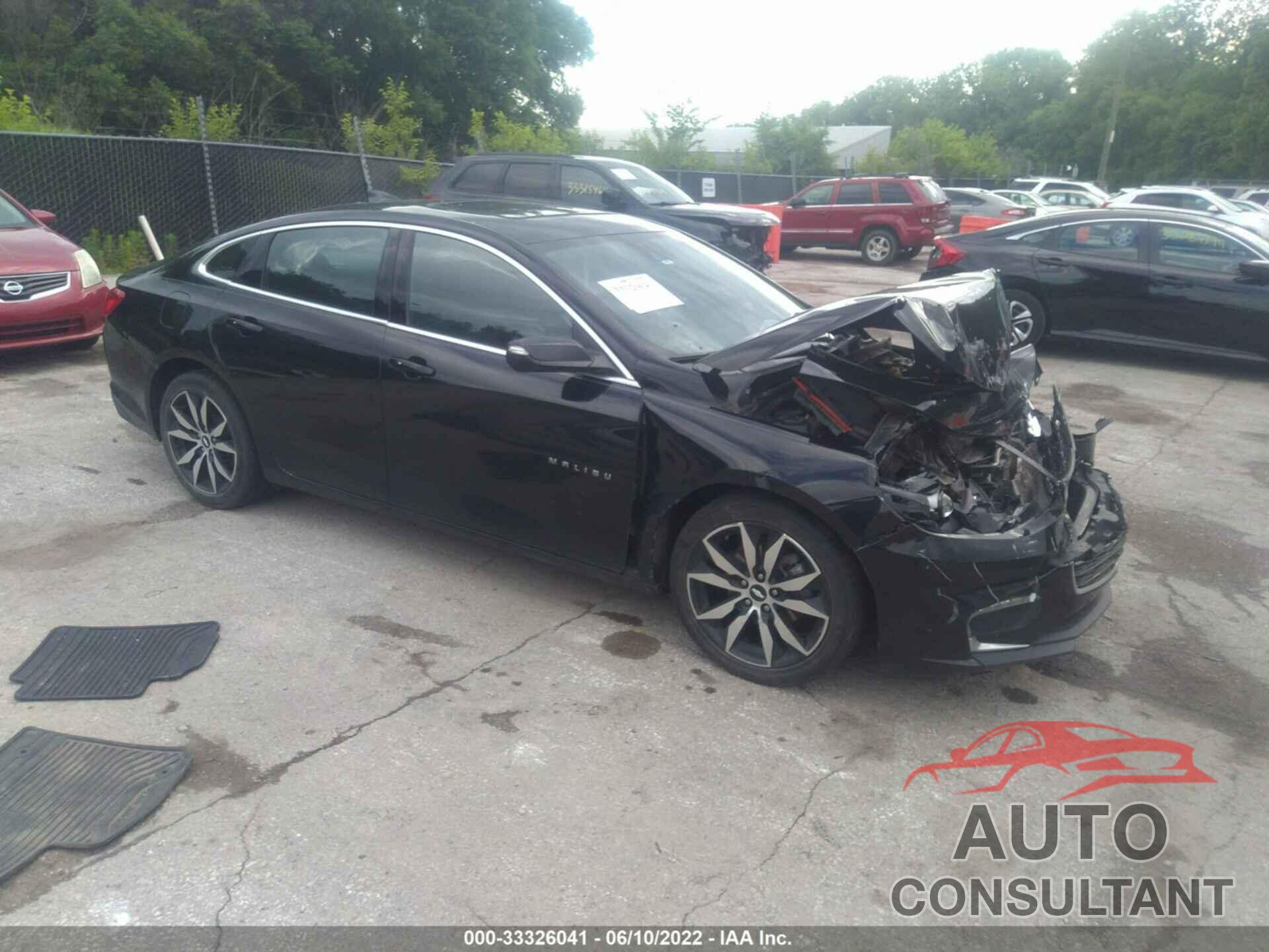 CHEVROLET MALIBU 2016 - 1G1ZF5SX6GF266006