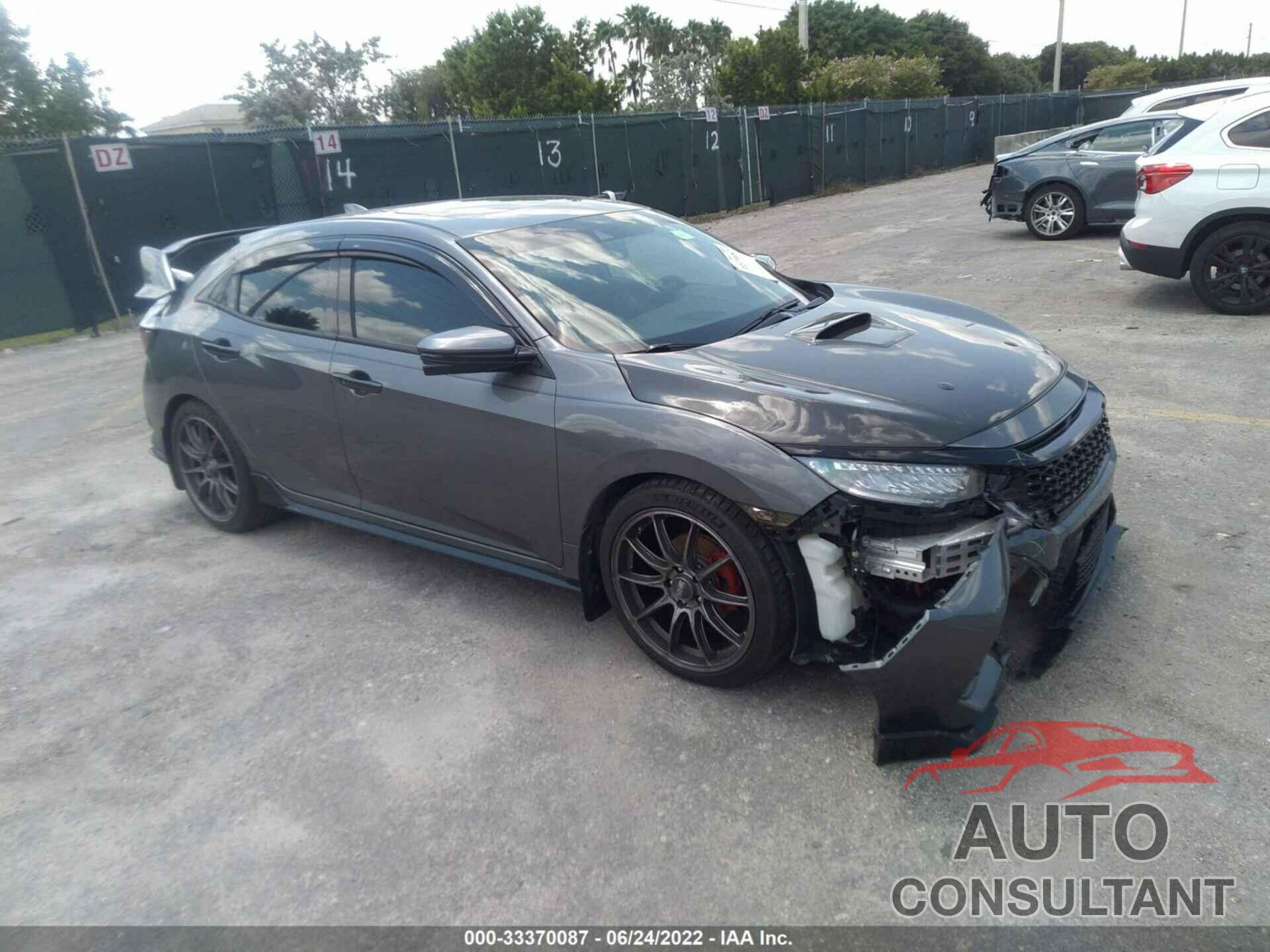HONDA CIVIC HATCHBACK 2018 - SHHFK7H96JU208191