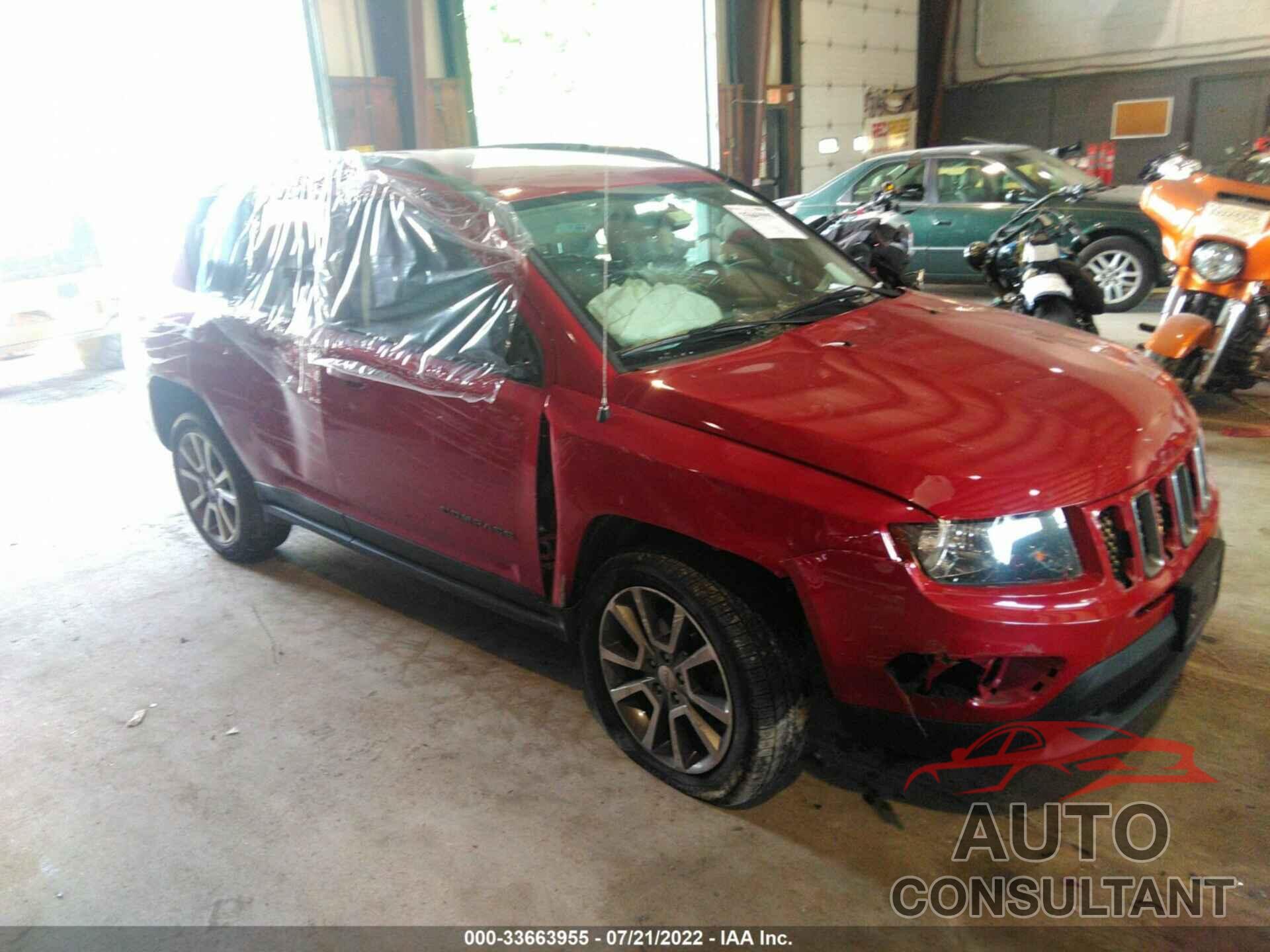 JEEP COMPASS 2016 - 1C4NJCBA7GD806219