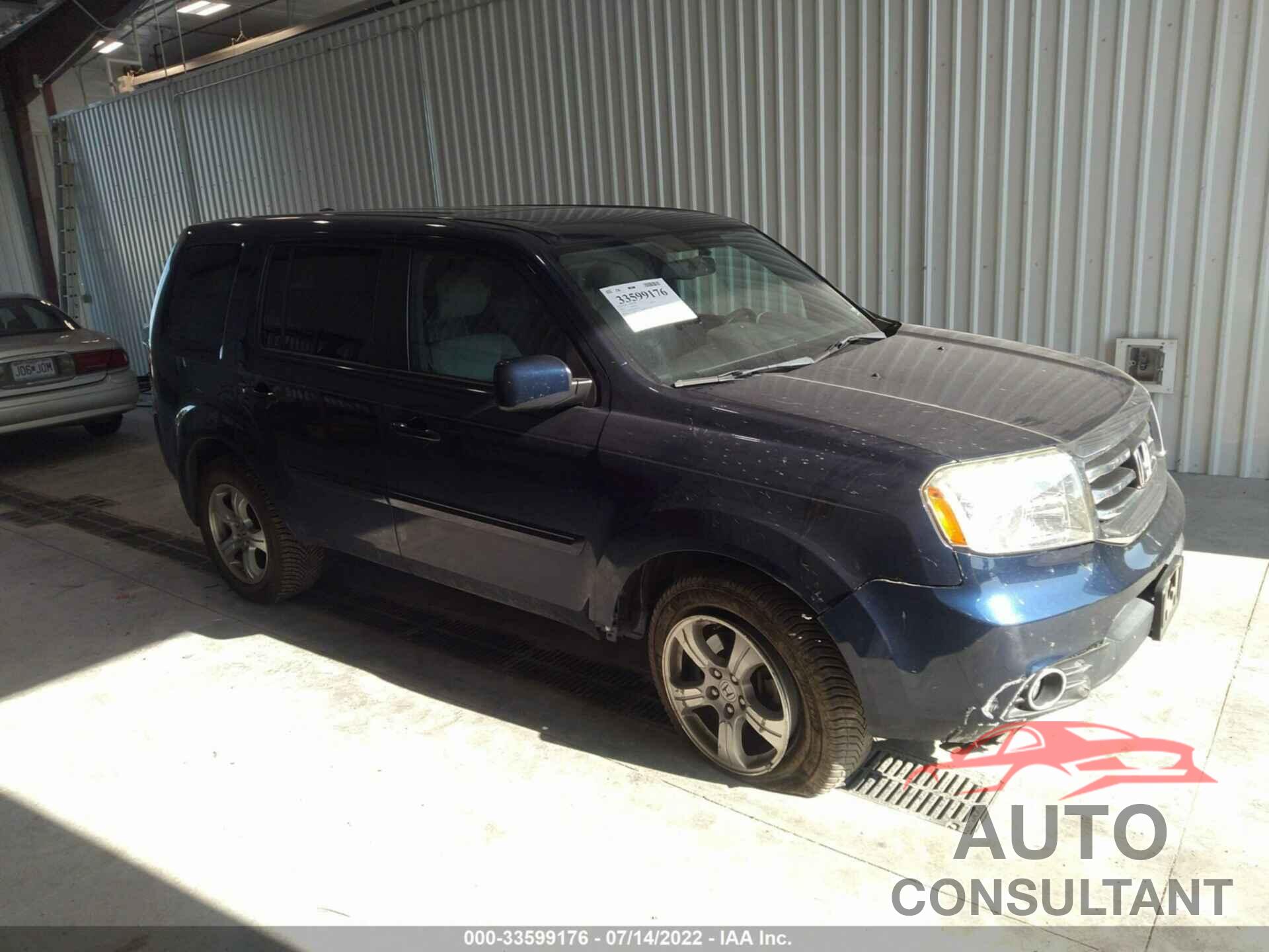HONDA PILOT 2014 - 5FNYF4H58EB051876