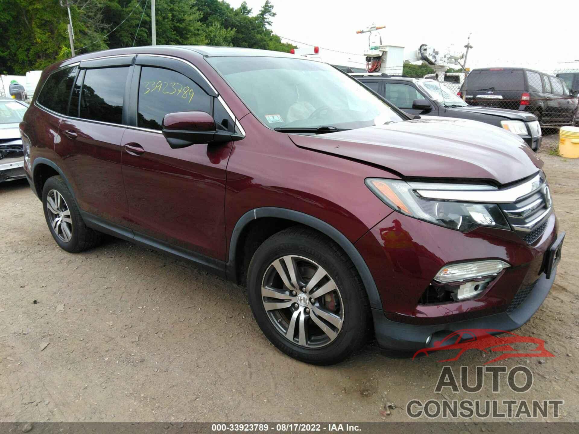 HONDA PILOT 2016 - 5FNYF6H81GB005413