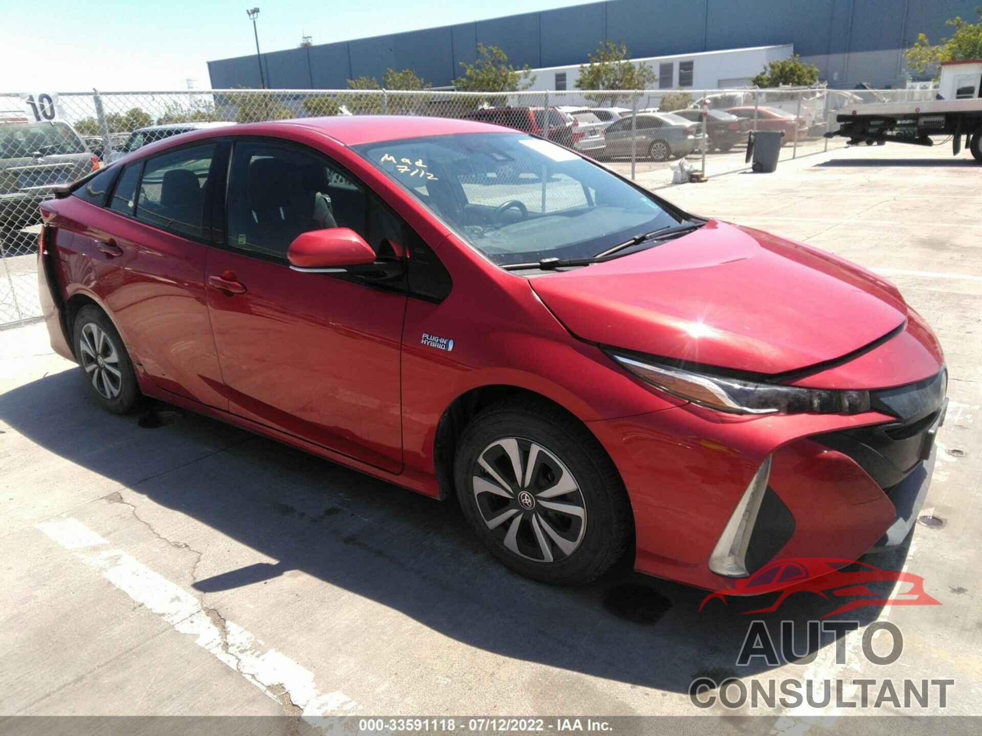 TOYOTA PRIUS PRIME 2019 - JTDKARFP0K3119666