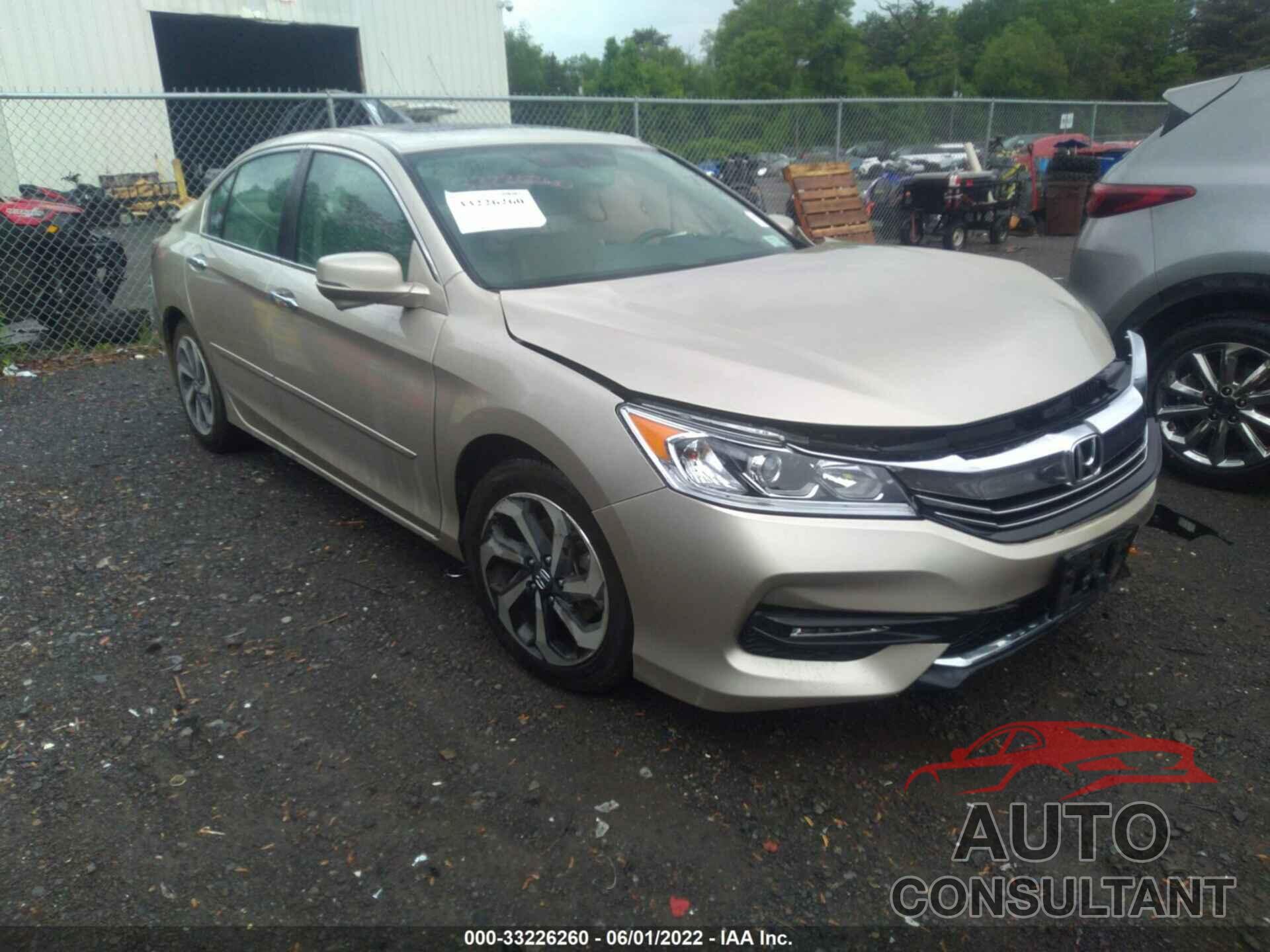 HONDA ACCORD SEDAN 2017 - 1HGCR2F83HA056422