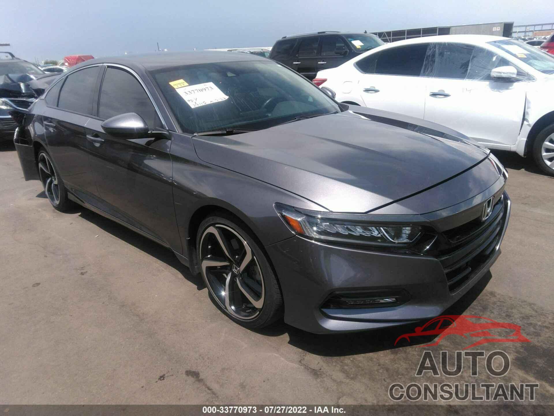 HONDA ACCORD SEDAN 2018 - 1HGCV1F31JA017845