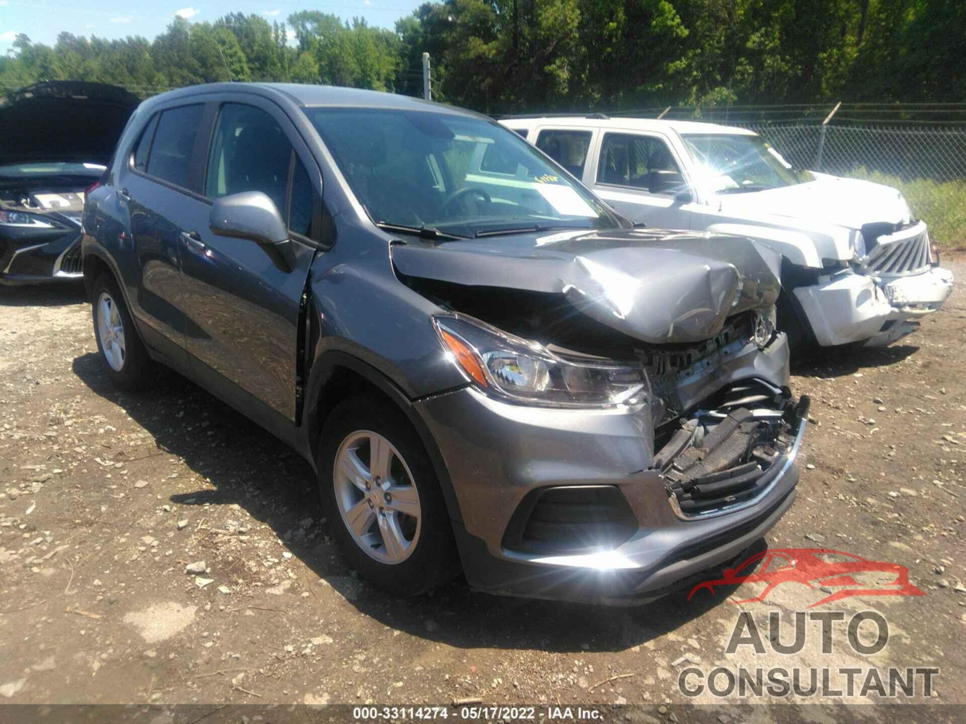 CHEVROLET TRAX 2020 - 3GNCJKSB5LL186962